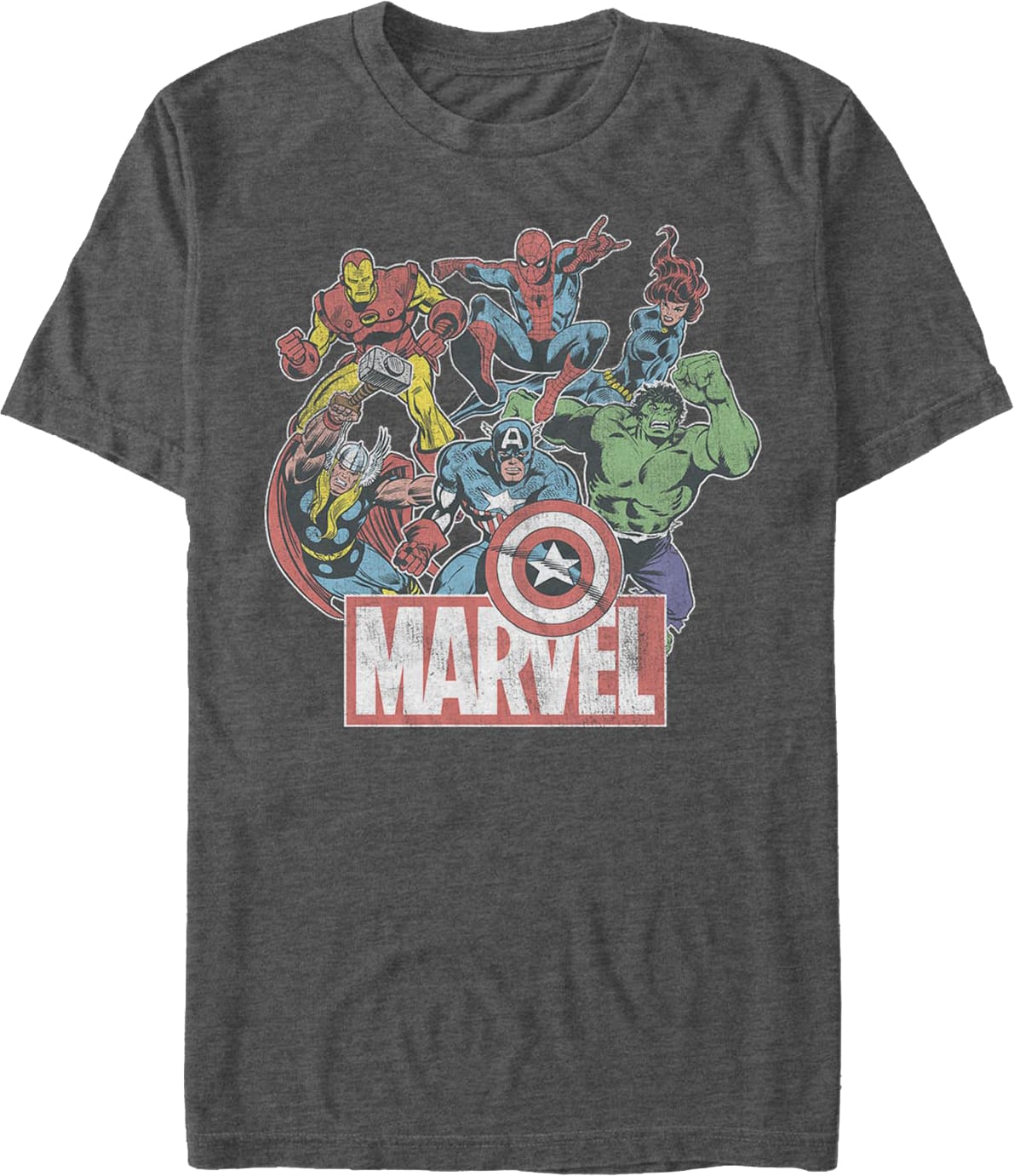 Heroes Assemble Marvel Comics T-Shirt