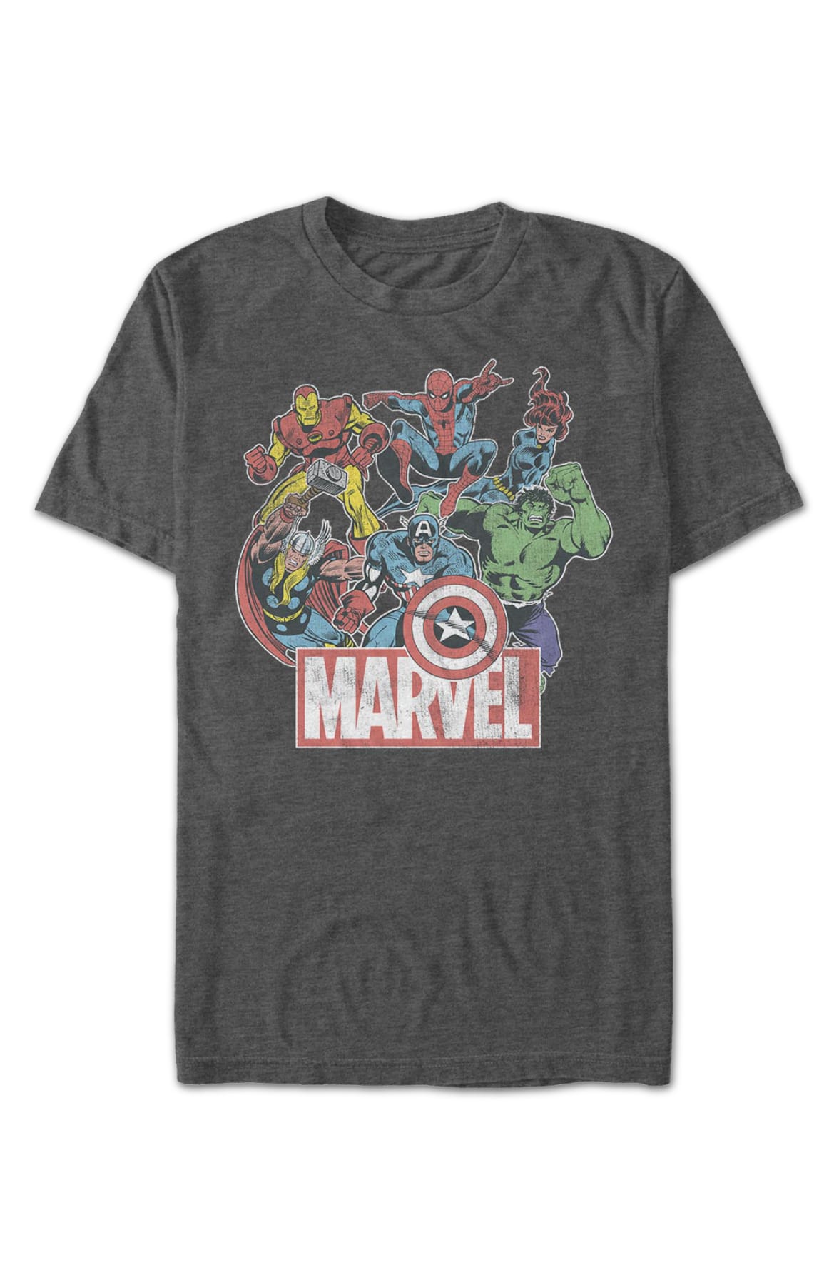 Heroes Assemble Marvel Comics T-Shirt Heroes Assemble Marvel Comics T-Shirt