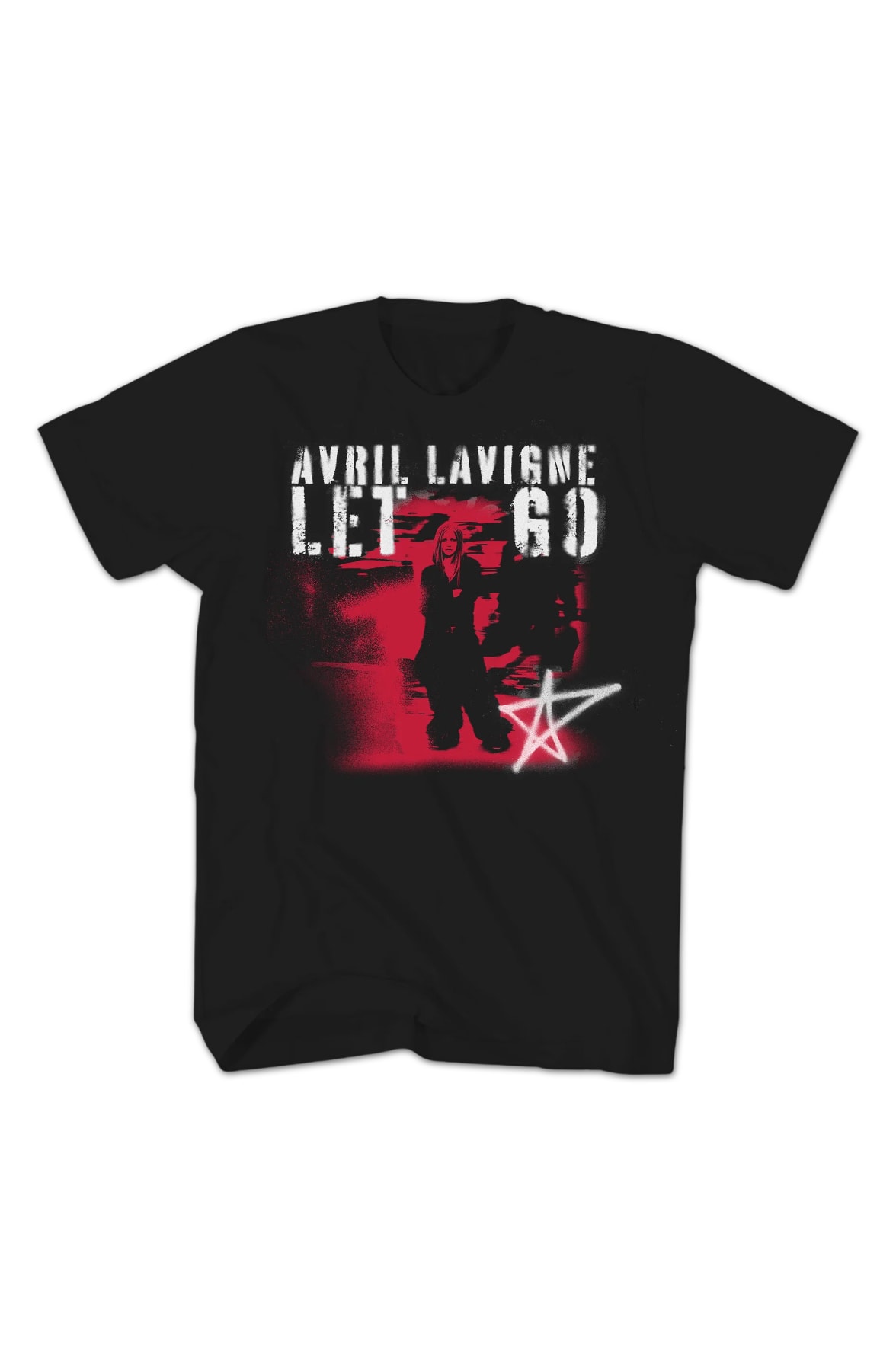 Front & Back Let Go Avril Lavigne T-Shirt