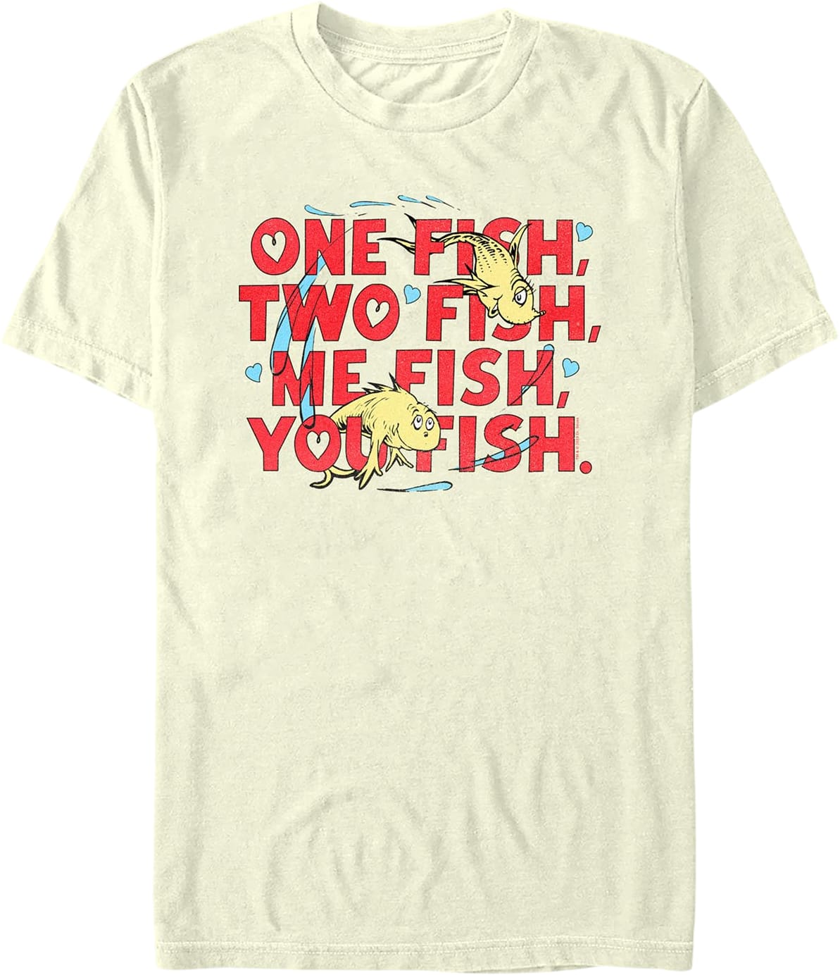 One Fish, Two Fish, Me Fish, You Fish Dr. Seuss T-Shirt