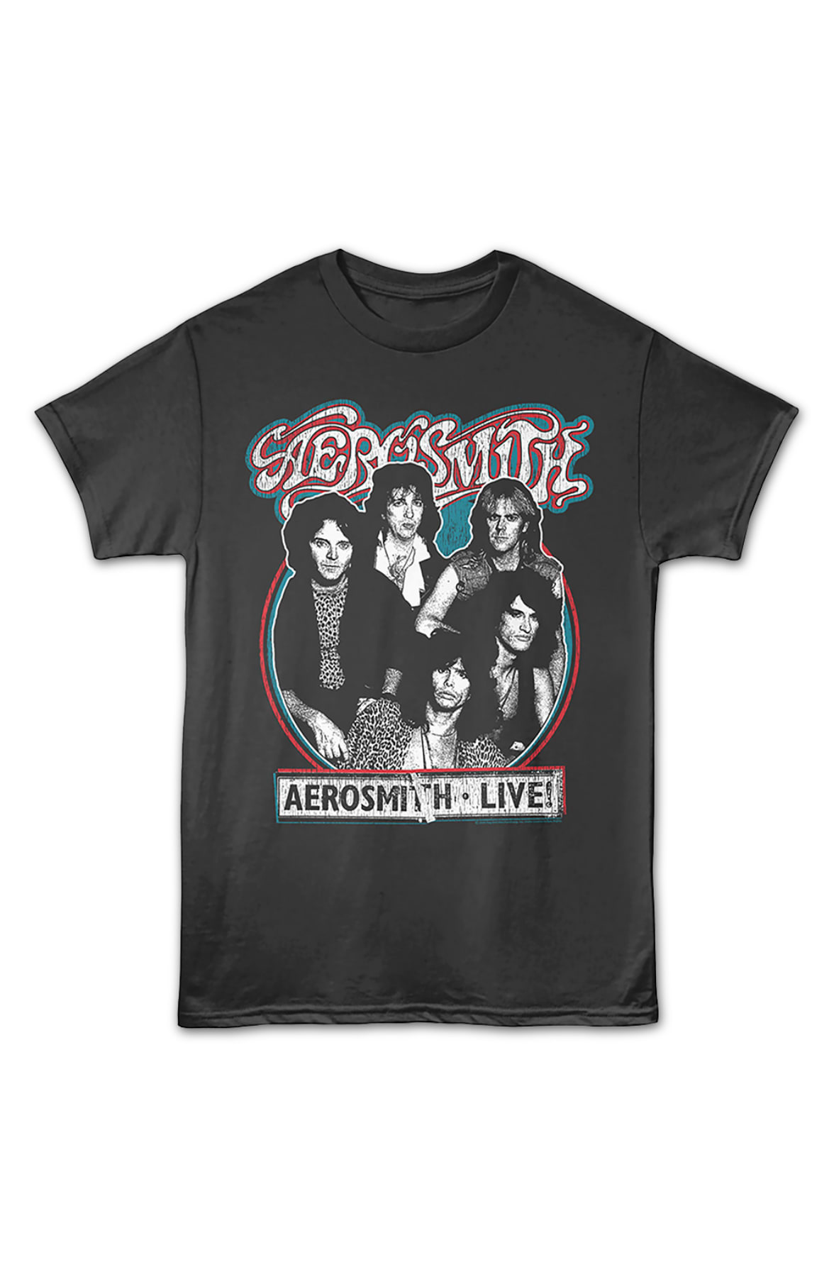 Live Concert Poster Aerosmith T-Shirt Live Concert Poster Aerosmith T-Shirt