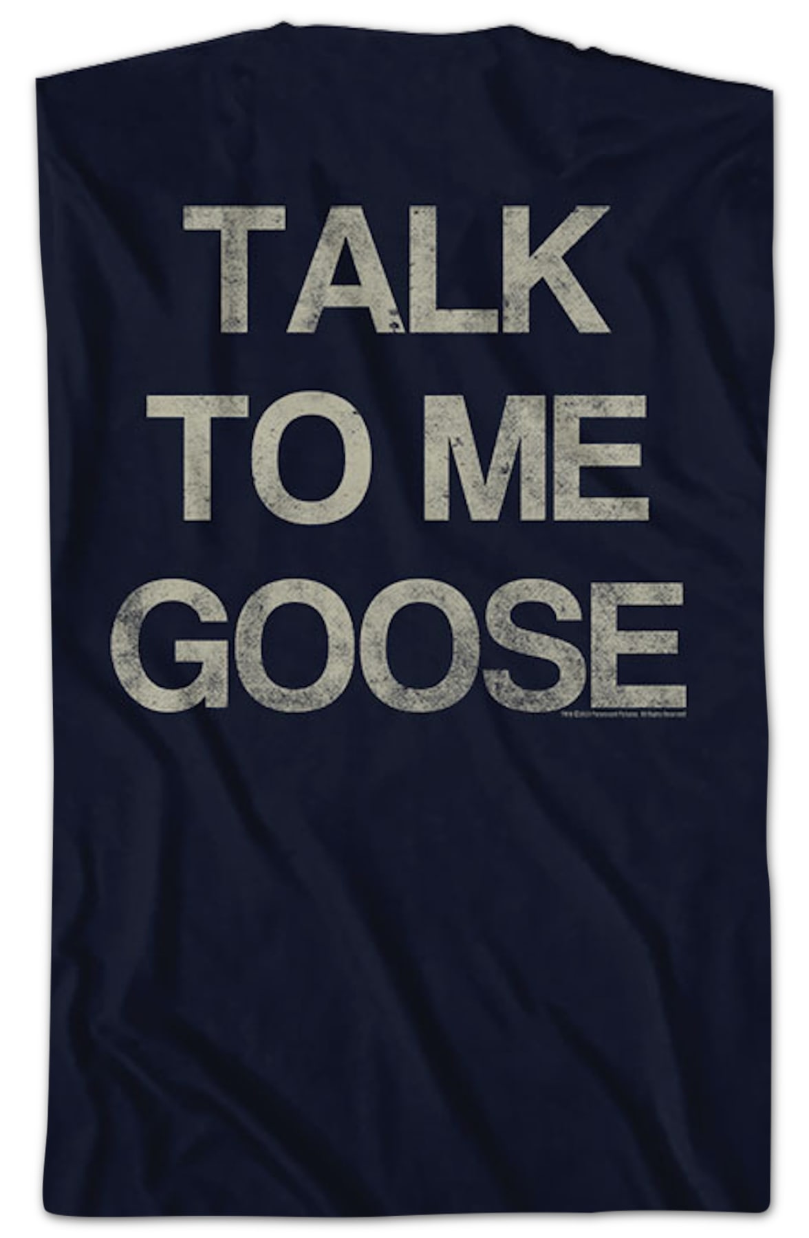 Front & Back Talk To Me Goose Top Gun T-Shirt Front & Back Talk To Me Goose Top Gun T-Shirt
