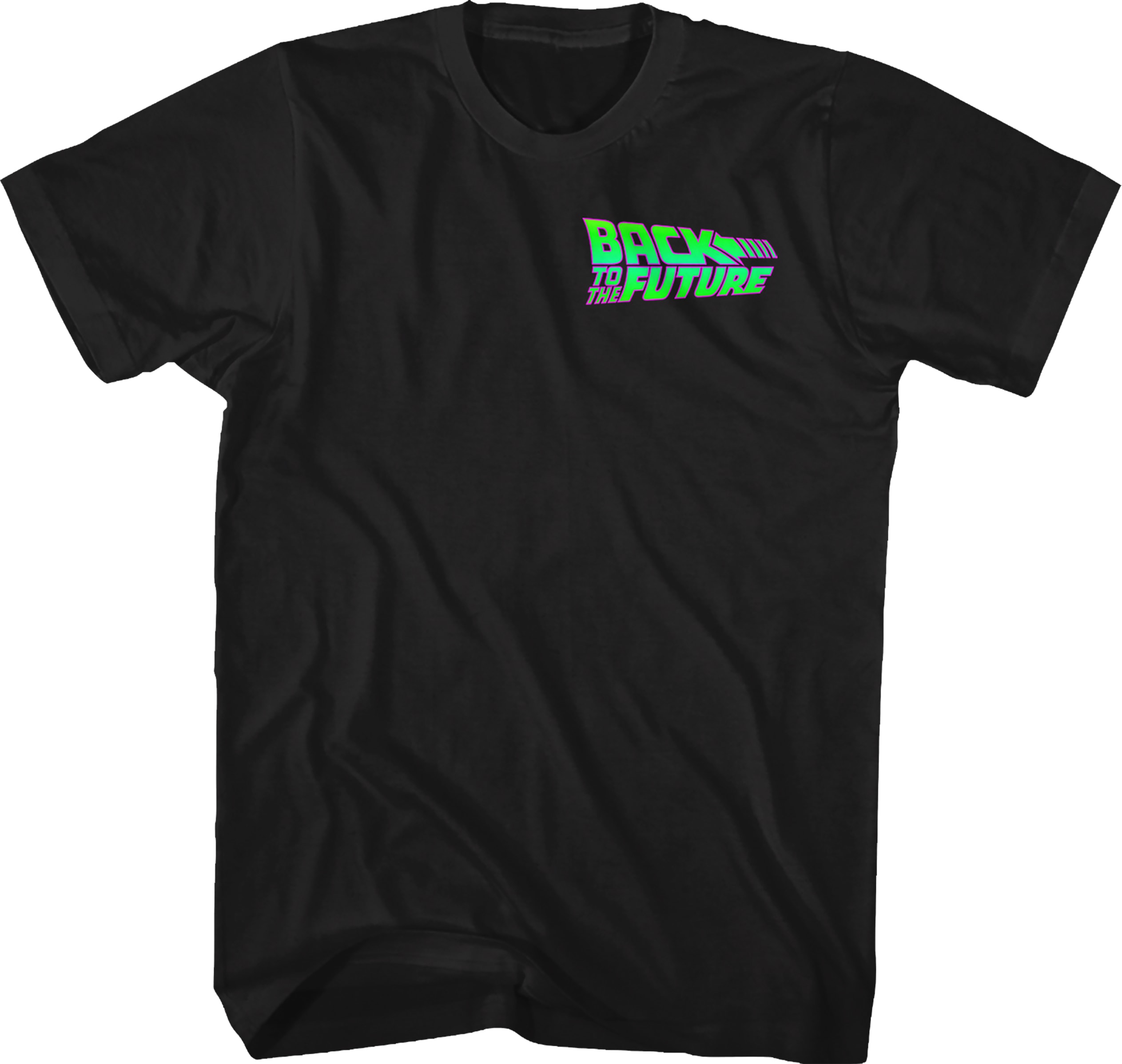 Neon Logo Back To The Future T-Shirt