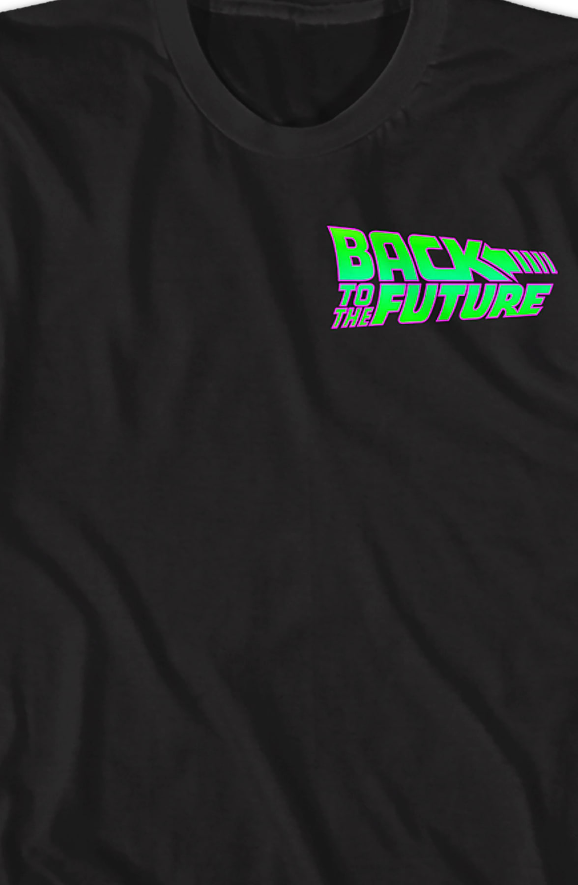 Neon Logo Back To The Future T-Shirt