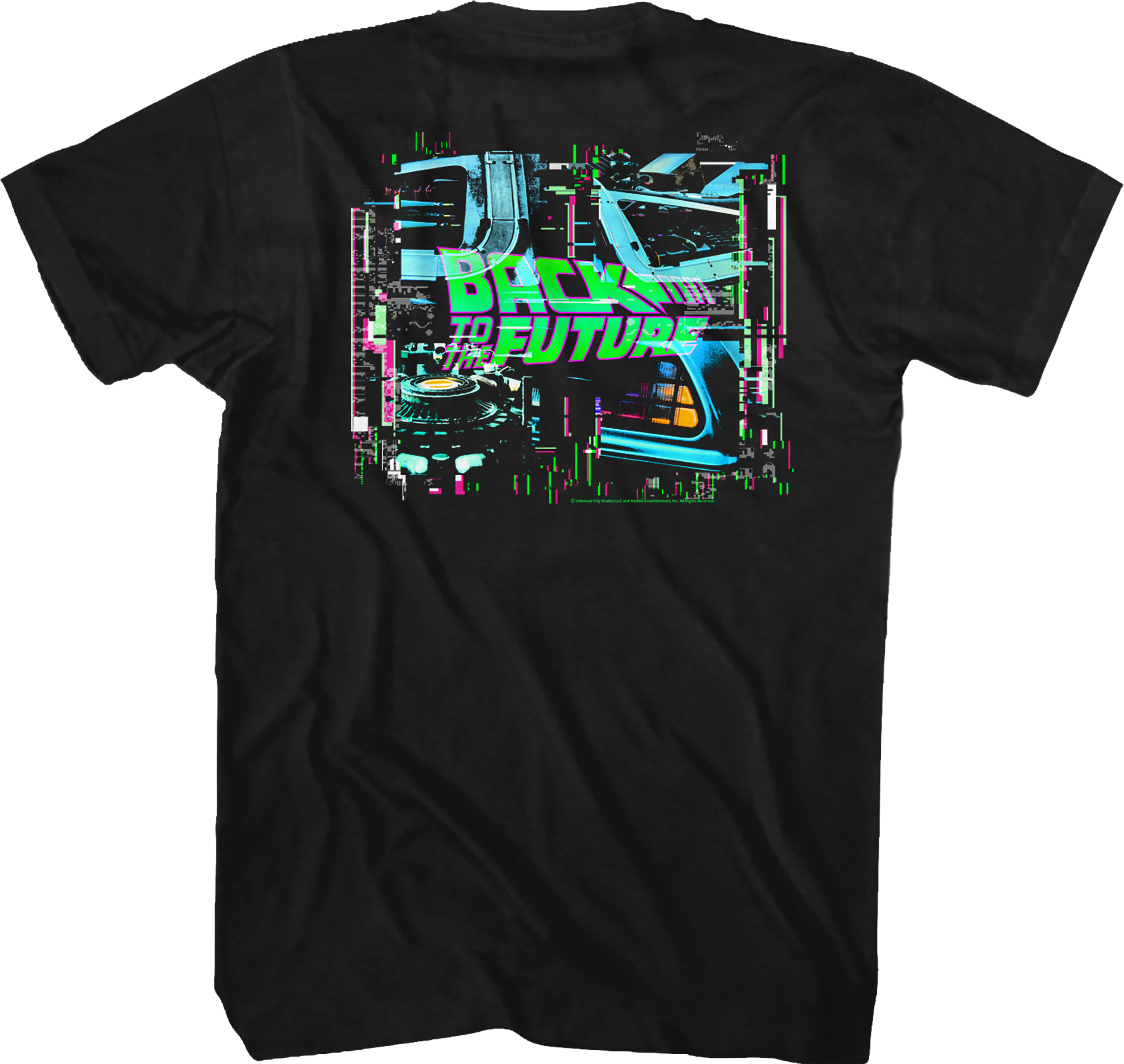 Neon Logo Back To The Future T-Shirt