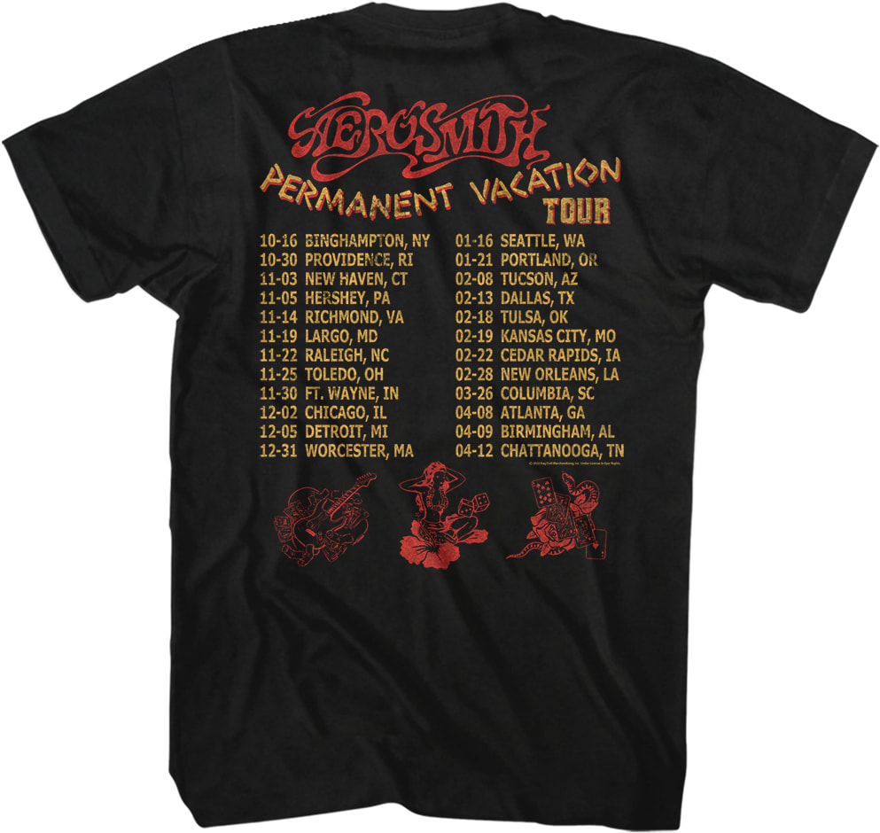 Permanent Vacation Aerosmith T-Shirt