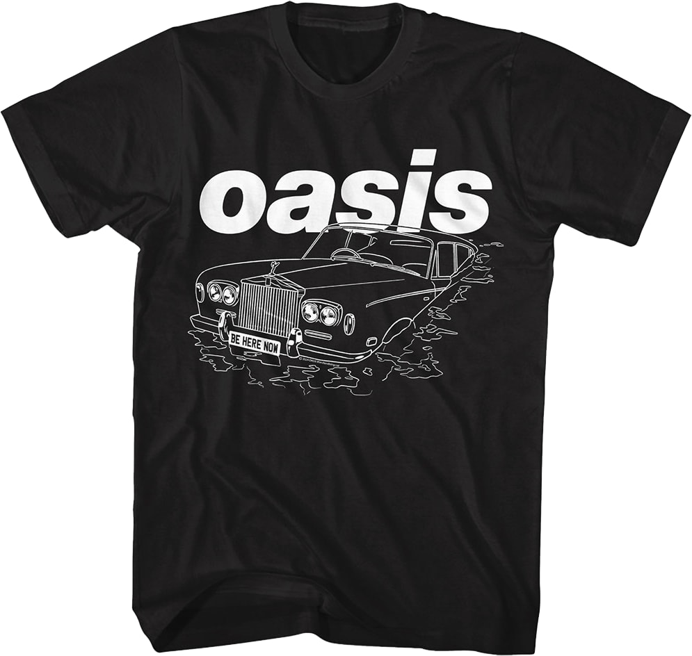 Be Here Now Car Oasis T-Shirt