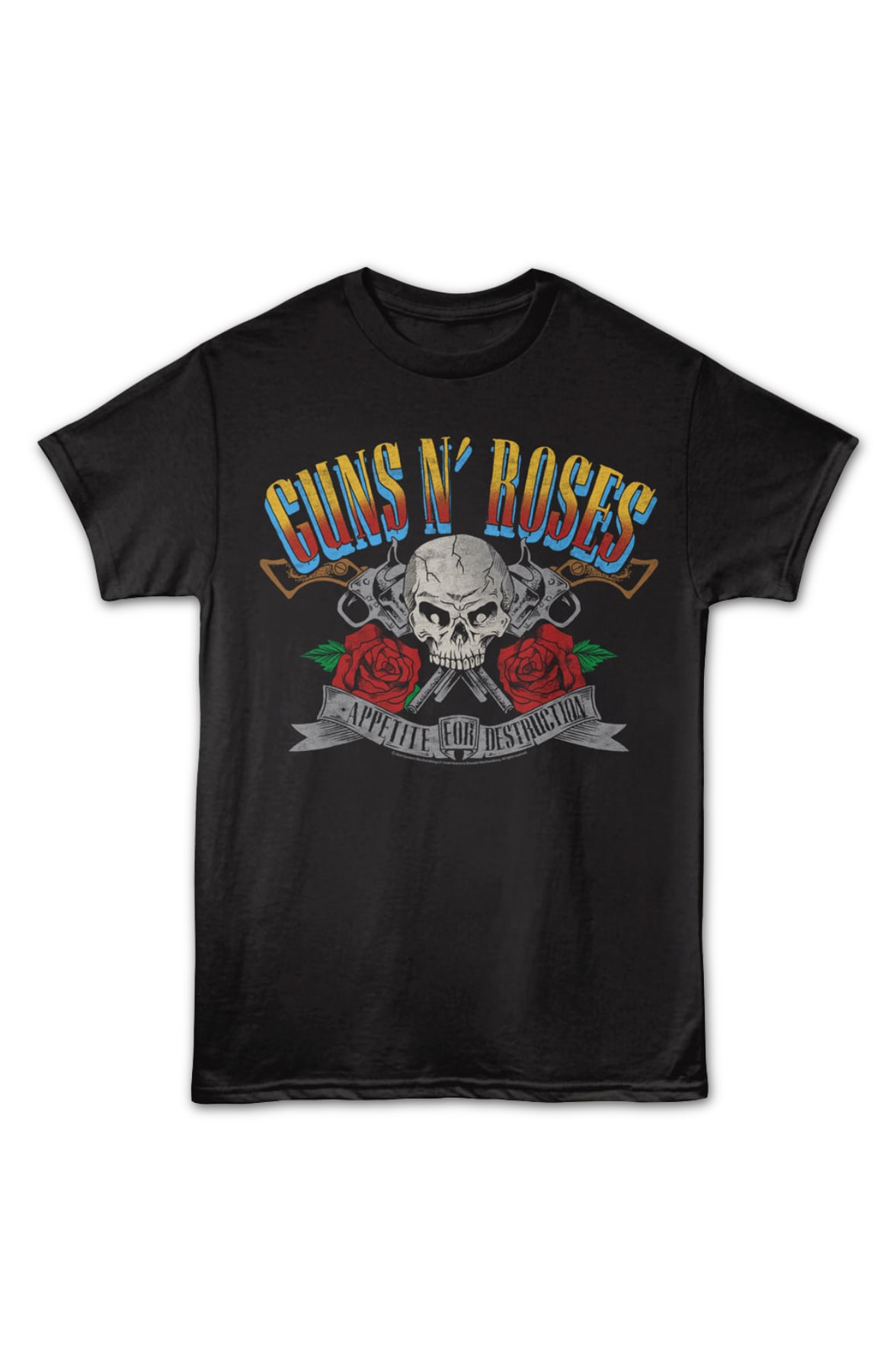 Appetite For Destruction Banner Guns N' Roses T-Shirt Appetite For Destruction Banner Guns N' Roses T-Shirt