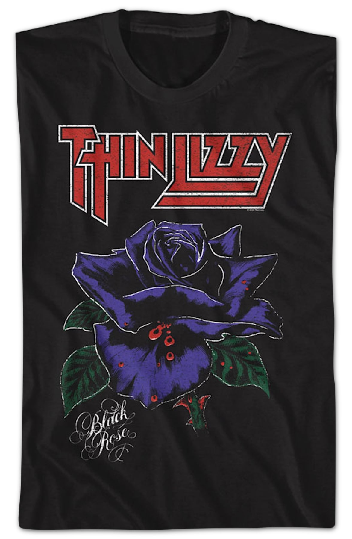 Black Rose Thin Lizzy T-Shirt Black Rose Thin Lizzy T-Shirt