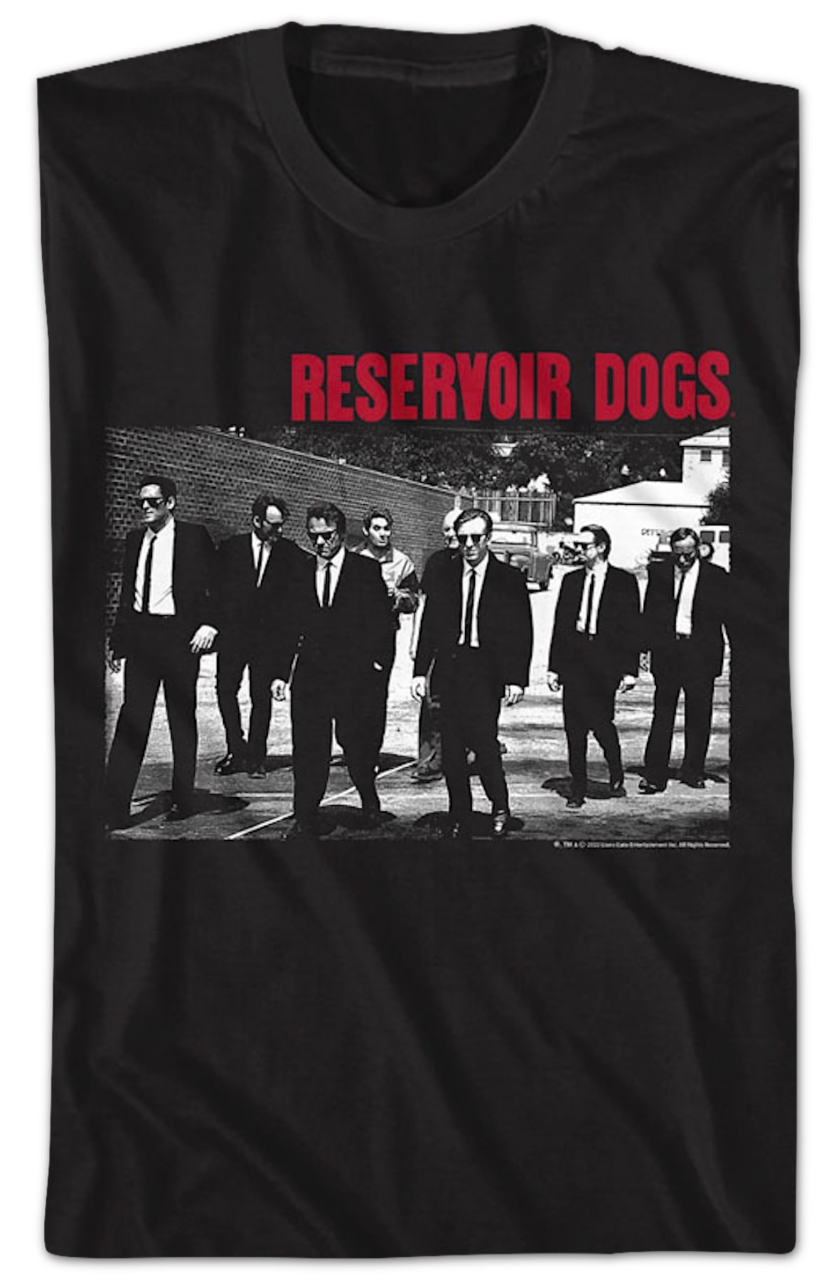 Black And White Group Photo Reservoir Dogs T-Shirt Black And White Group Photo Reservoir Dogs T-Shirt