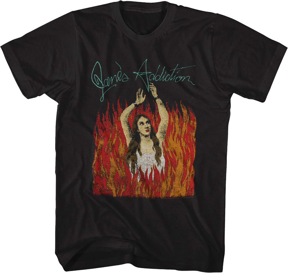 Burning Girl Jane's Addiction T-Shirt