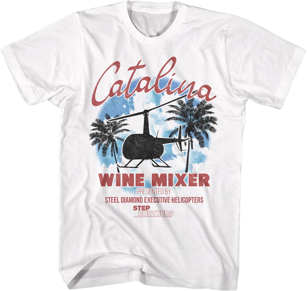 Catalina Wine Mixer Step Brothers T-Shirt