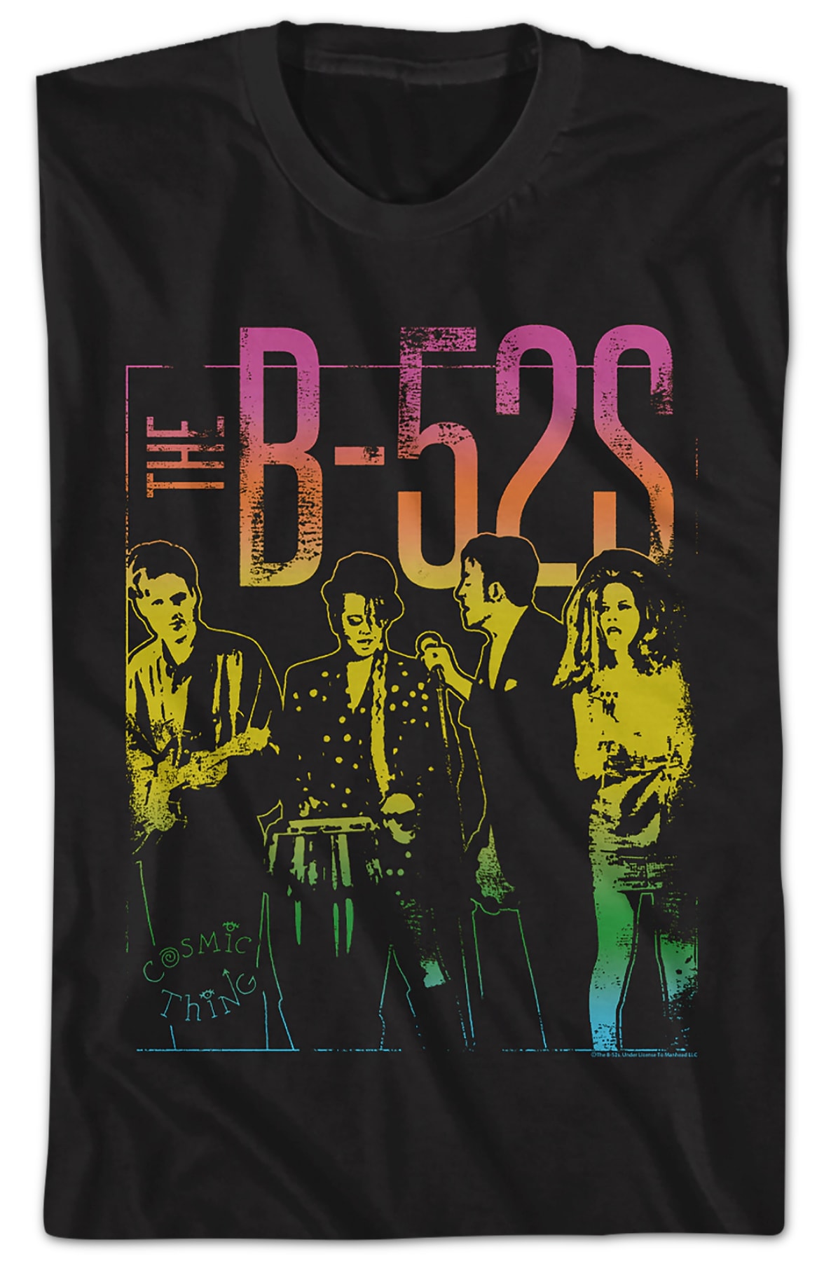 Cosmic Thing B-52s T-Shirt Cosmic Thing B-52s T-Shirt