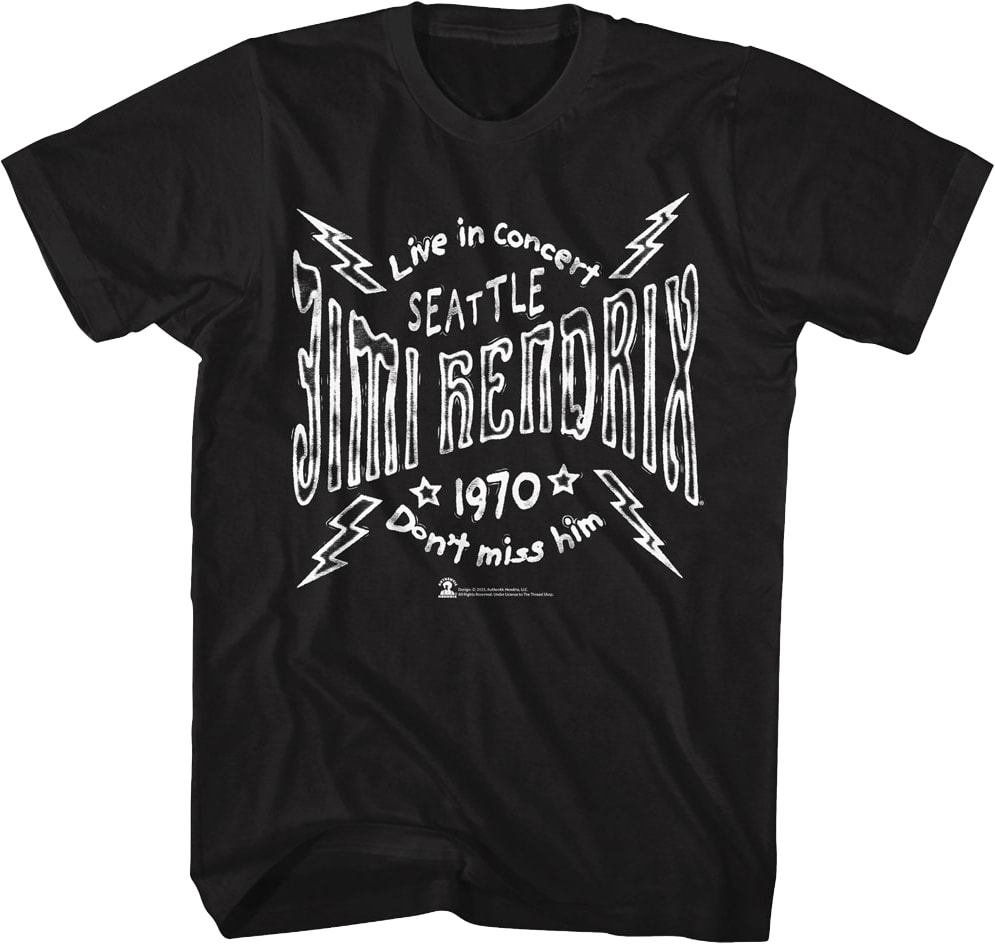 Don't Miss Him Jimi Hendrix T-Shirt