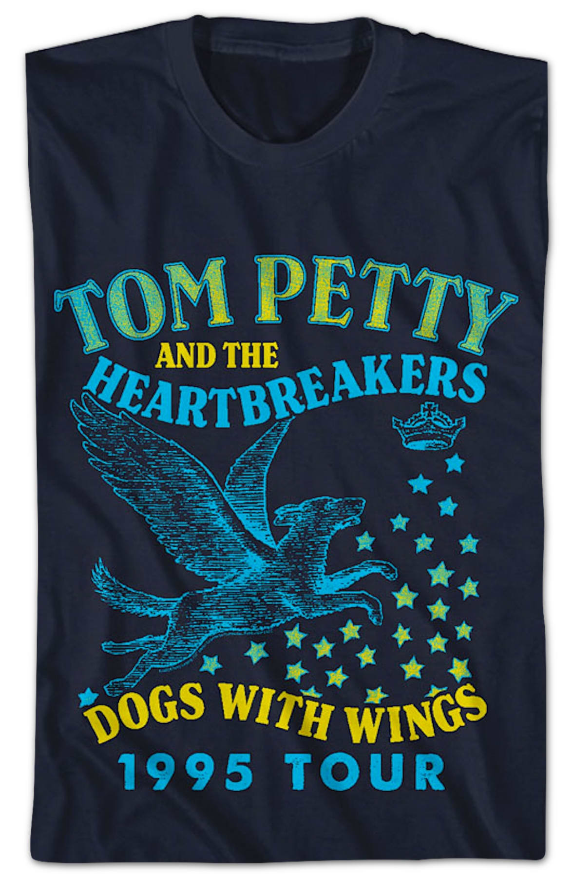 Dogs With Wings 1995 Tour Tom Petty And The Heartbreakers T-Shirt