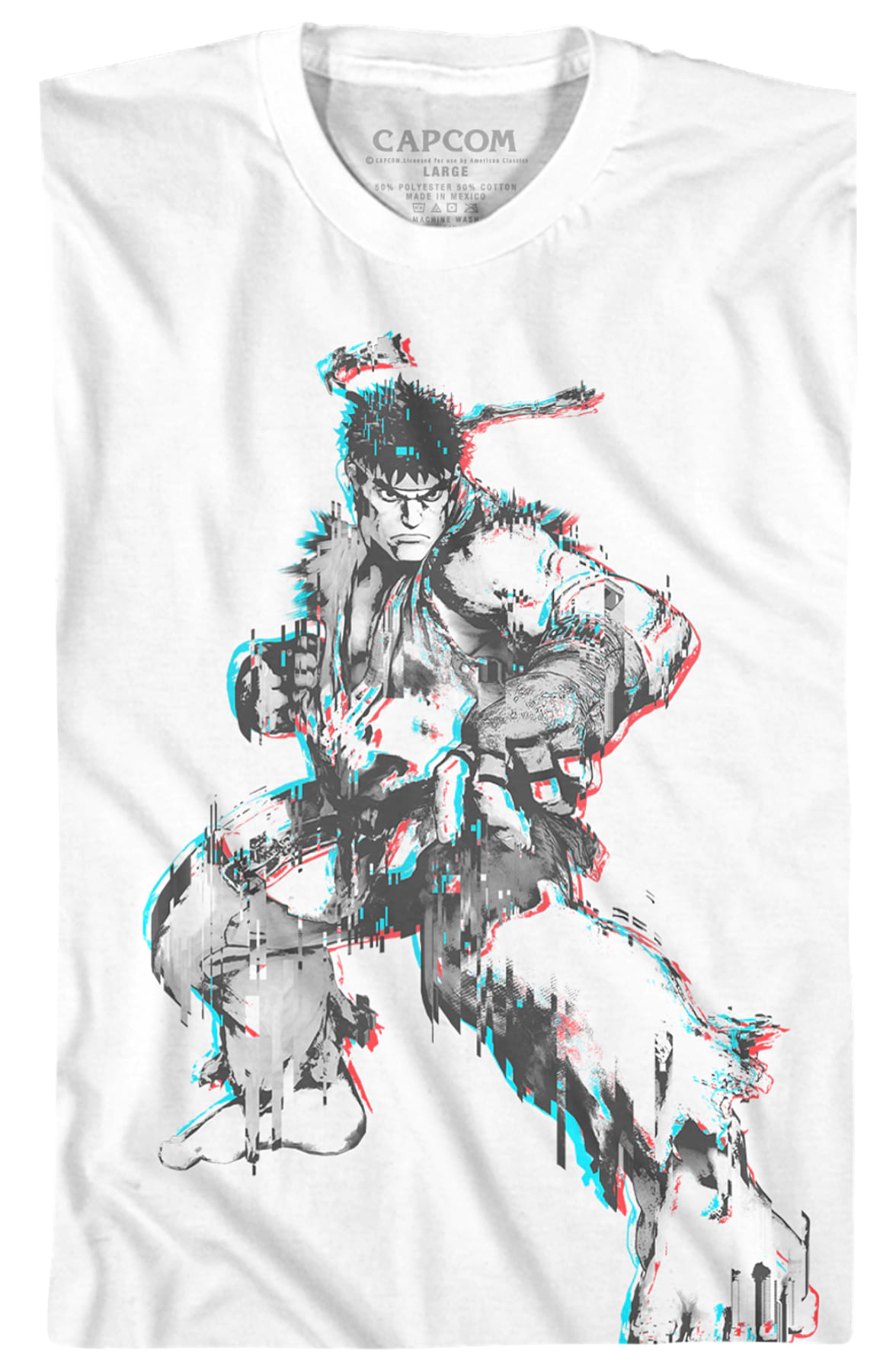 Distorted Ryu Street Fighter T-Shirt