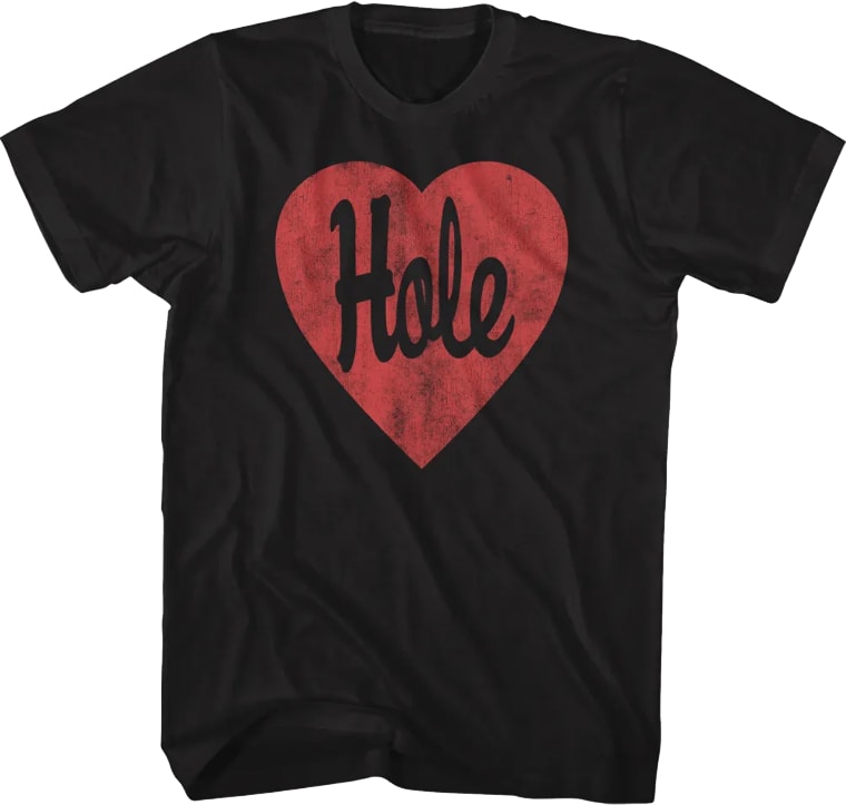 Heart Logo Hole T-Shirt