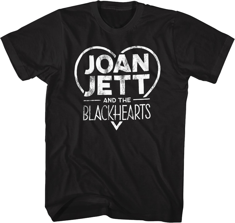 Heart Logo Joan Jett And The Blackhearts T-Shirt