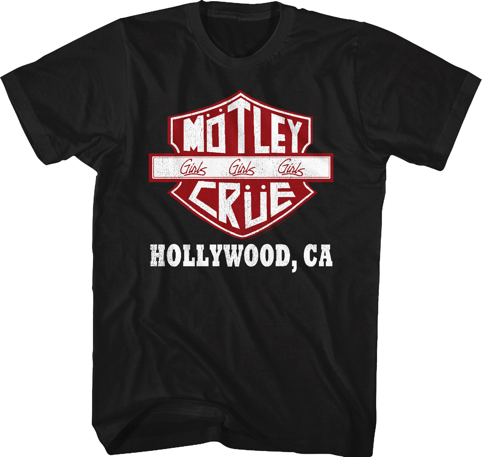 Motorcycle Logo Motley Crue T-Shirt