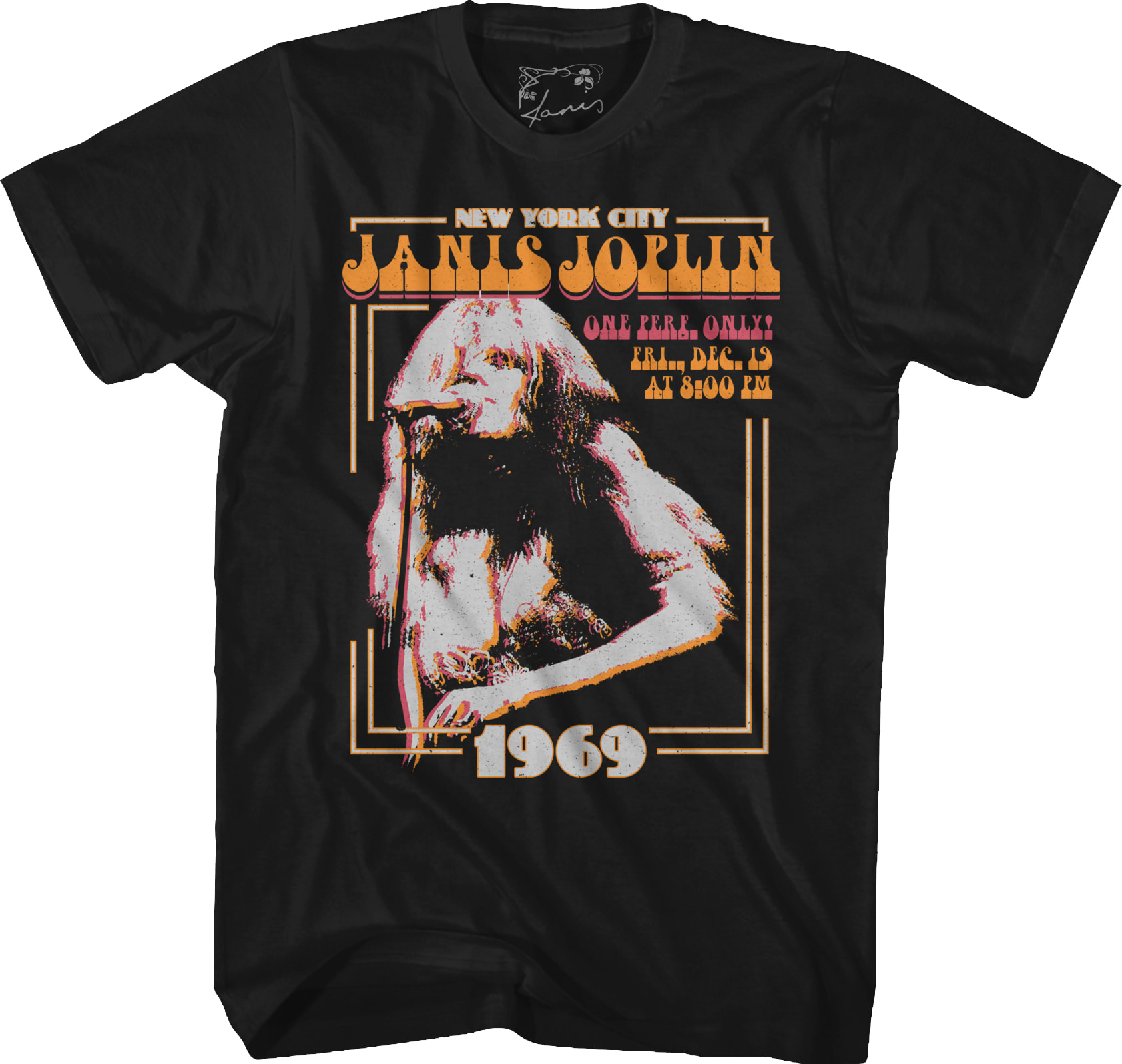 New York City Janis Joplin T-Shirt