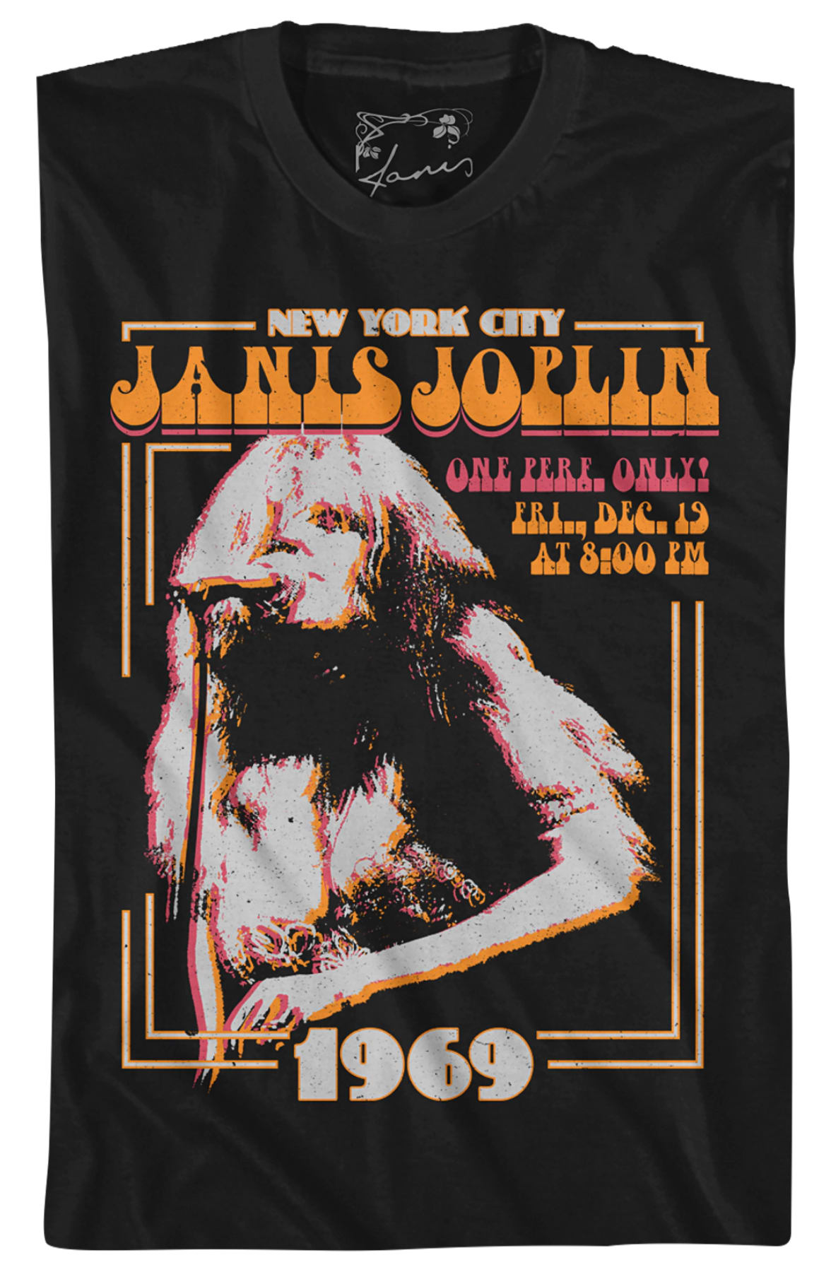 New York City Janis Joplin T-Shirt New York City Janis Joplin T-Shirt