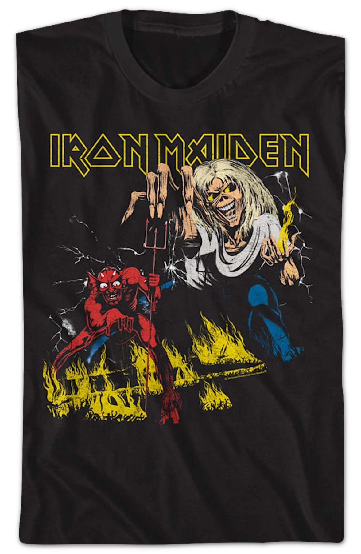 Number Of The Beast Iron Maiden T-Shirt Number Of The Beast Iron Maiden T-Shirt
