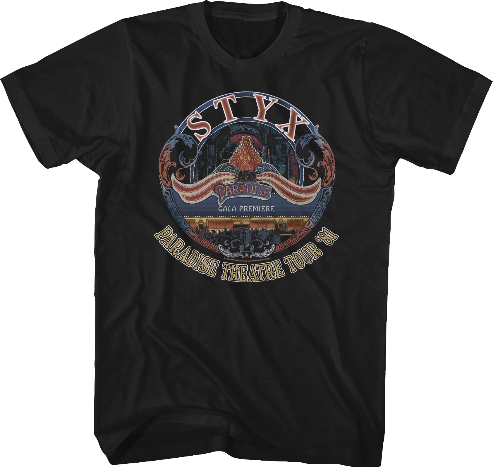 Paradise Theatre Tour Styx T-Shirt