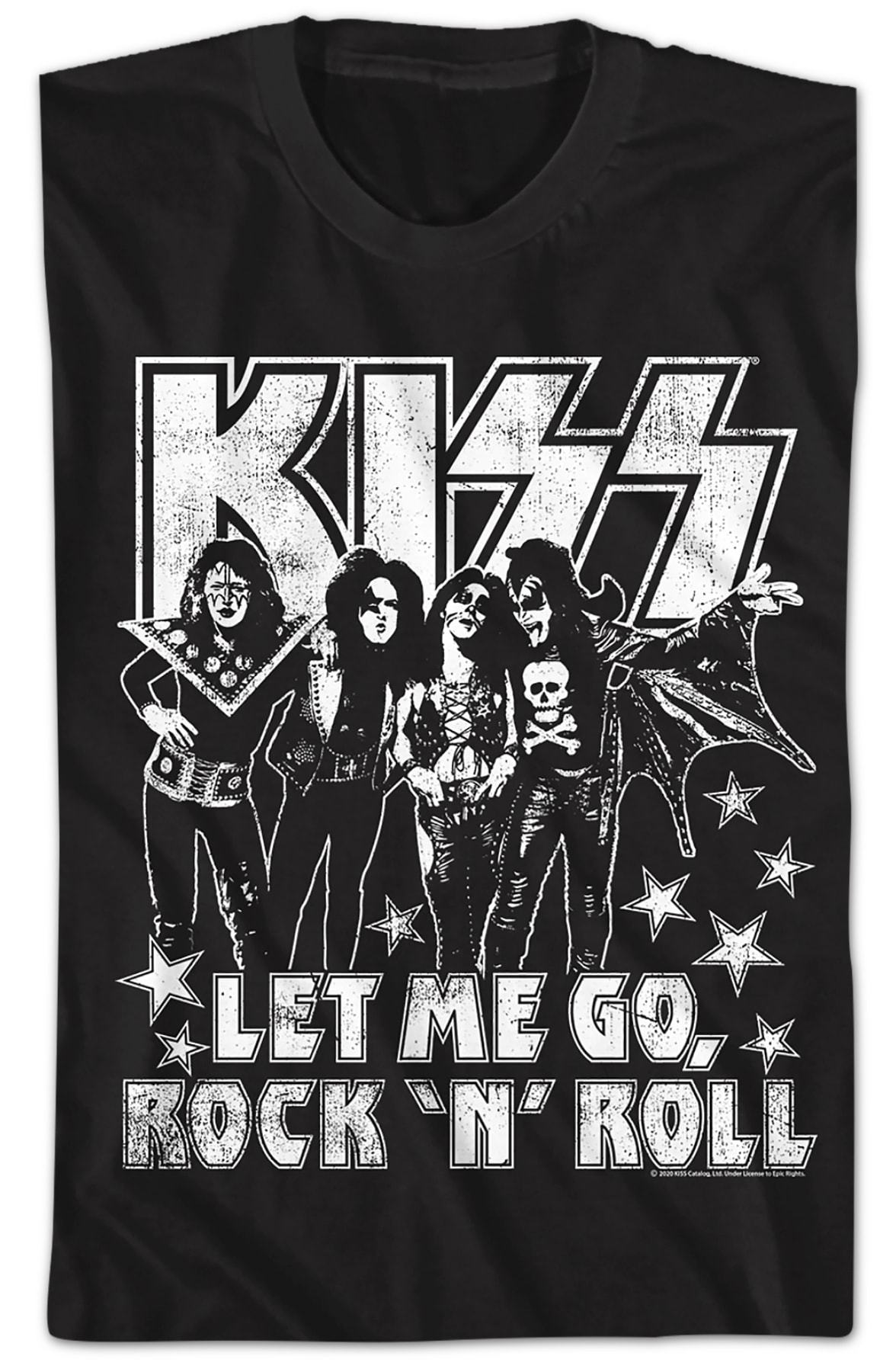 Let Me Go Rock 'N' Roll Kiss T-Shirt