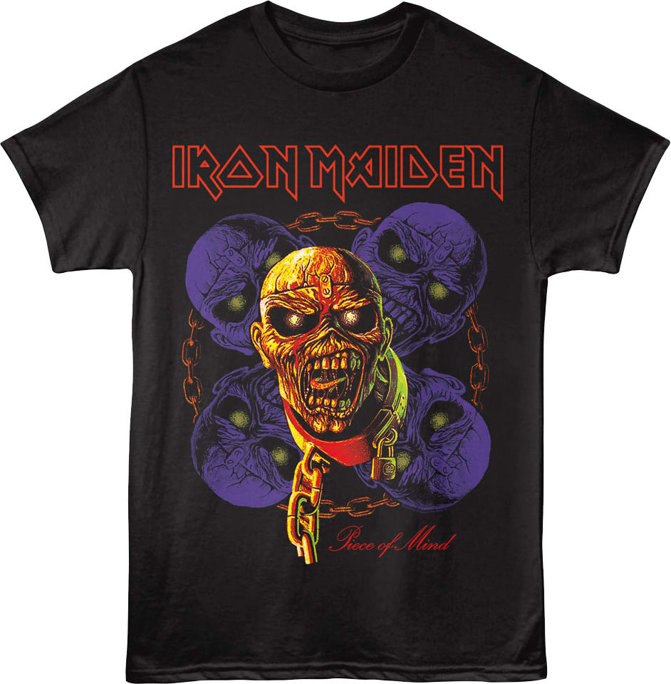 Piece of Mind Eddie Collage Iron Maiden T-Shirt