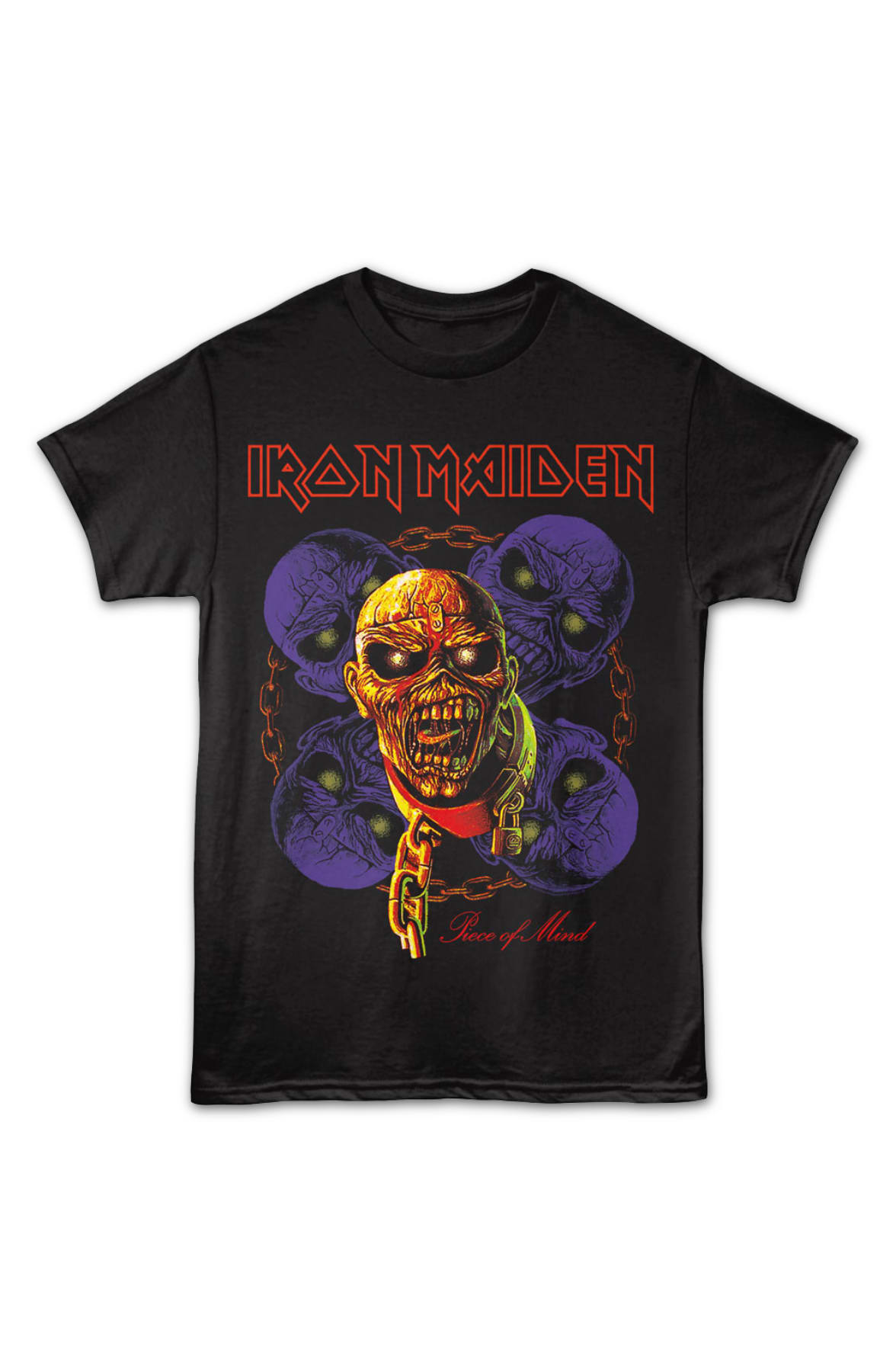 Piece of Mind Eddie Collage Iron Maiden T-Shirt Piece of Mind Eddie Collage Iron Maiden T-Shirt