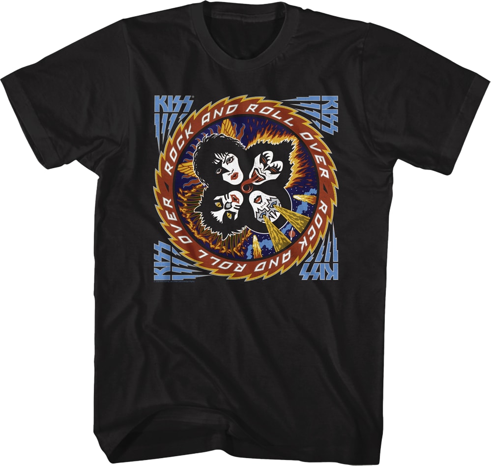 Rock And Roll Over Album Cover KISS T-Shirt