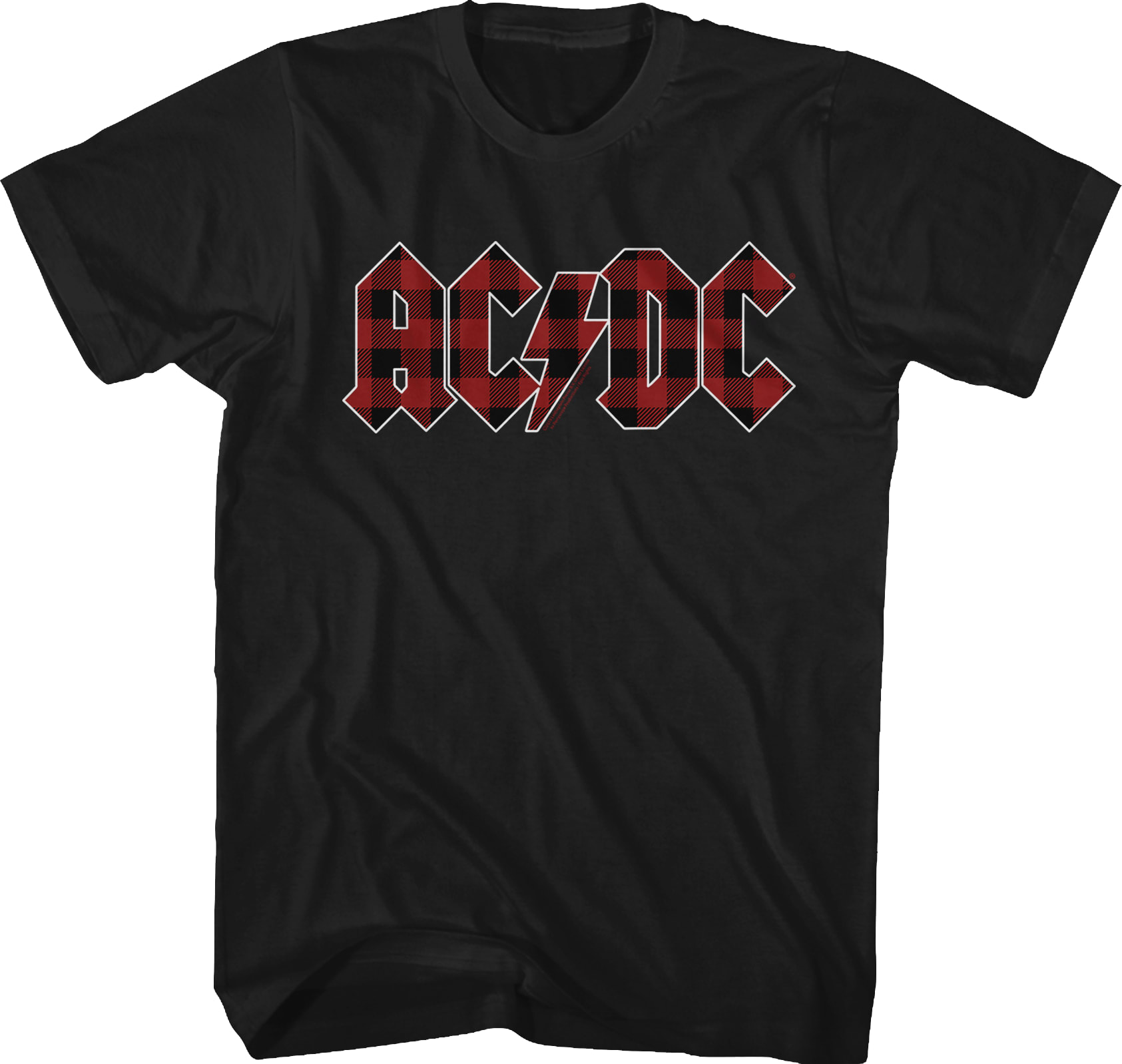 Tartan Logo ACDC T-Shirt