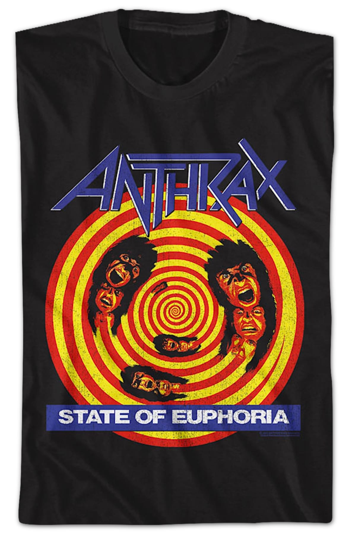 State Of Euphoria Anthrax T-Shirt State Of Euphoria Anthrax T-Shirt
