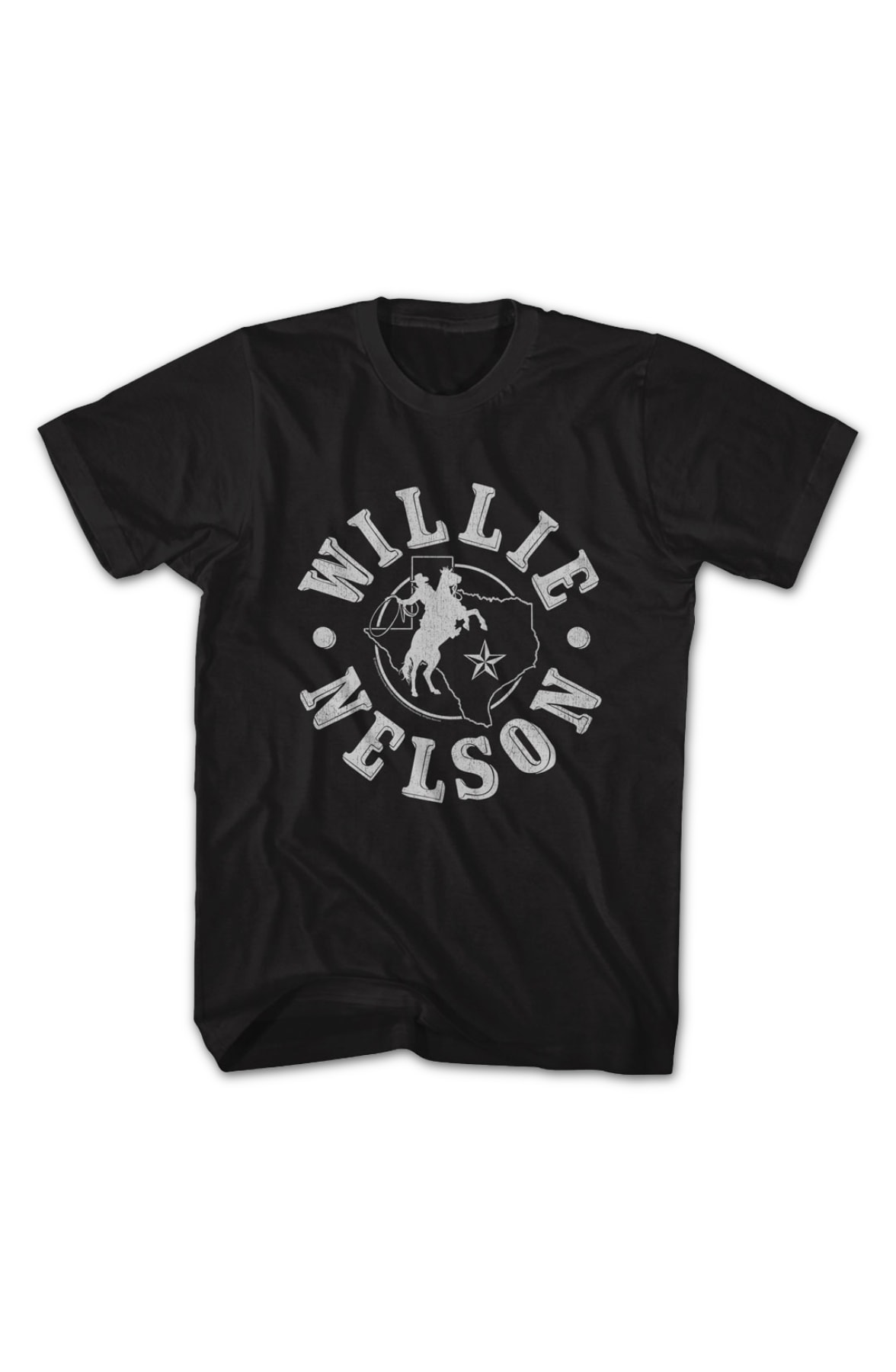 Texas Cowboy Willie Nelson T-Shirt Texas Cowboy Willie Nelson T-Shirt