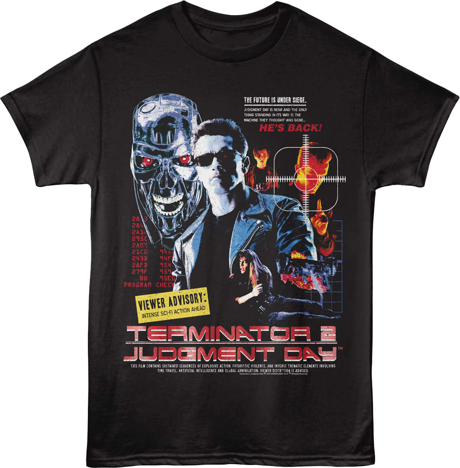 The Future Is Under Siege Terminator 2: Judgment Day T-Shirt