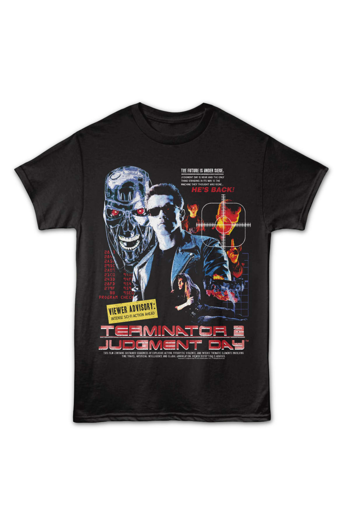 The Future Is Under Siege Terminator 2: Judgment Day T-Shirt