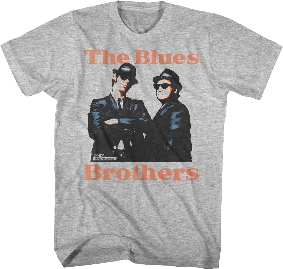 Vintage Elwood and Jake The Blues Brothers T-Shirt