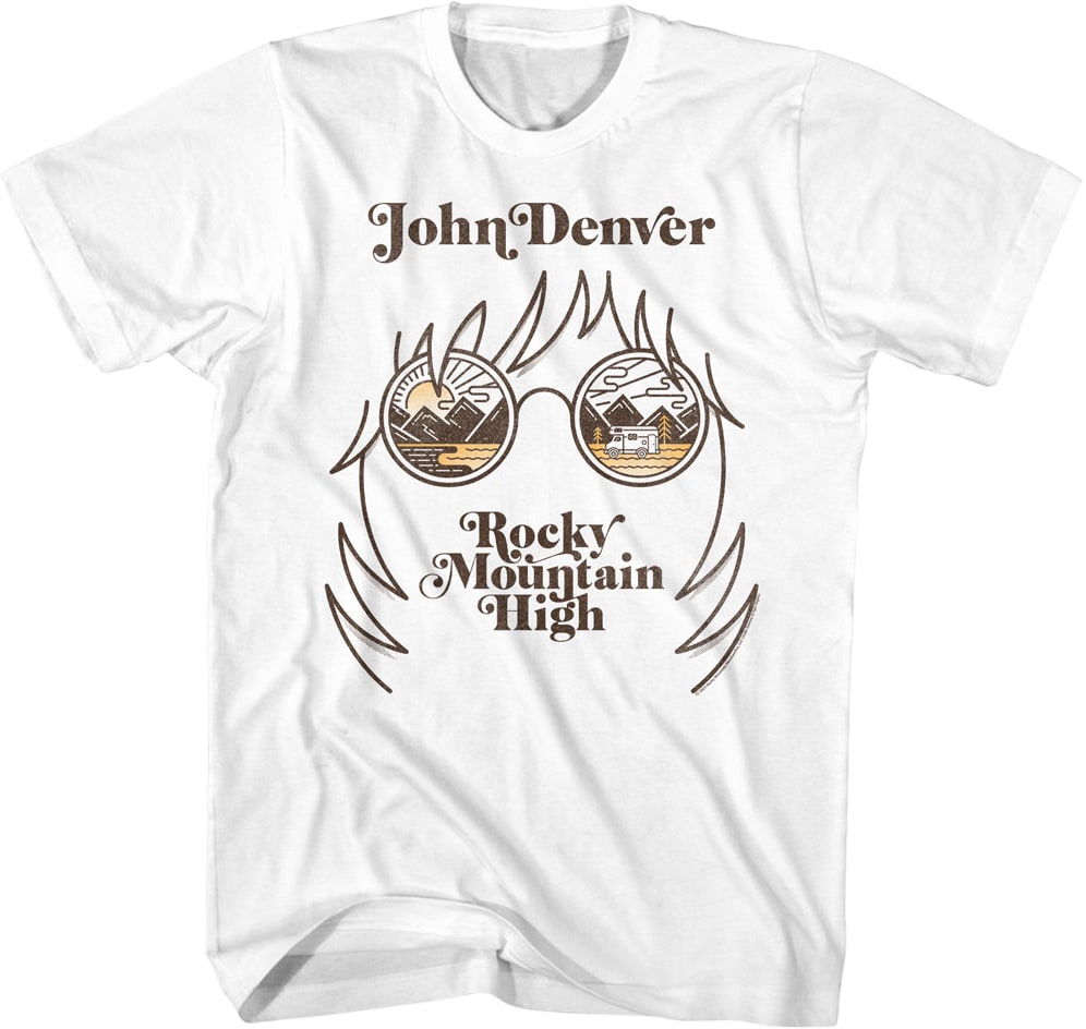Vintage Rocky Mountain High John Denver T-Shirt