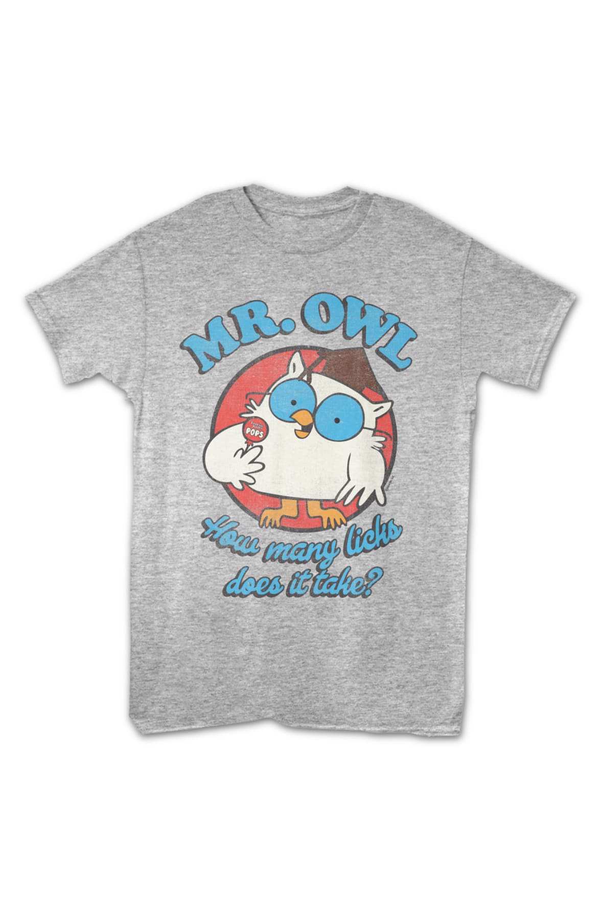 Vintage Mr. Owl How Many Licks Does It Take Tootsie Pop T-Shirt