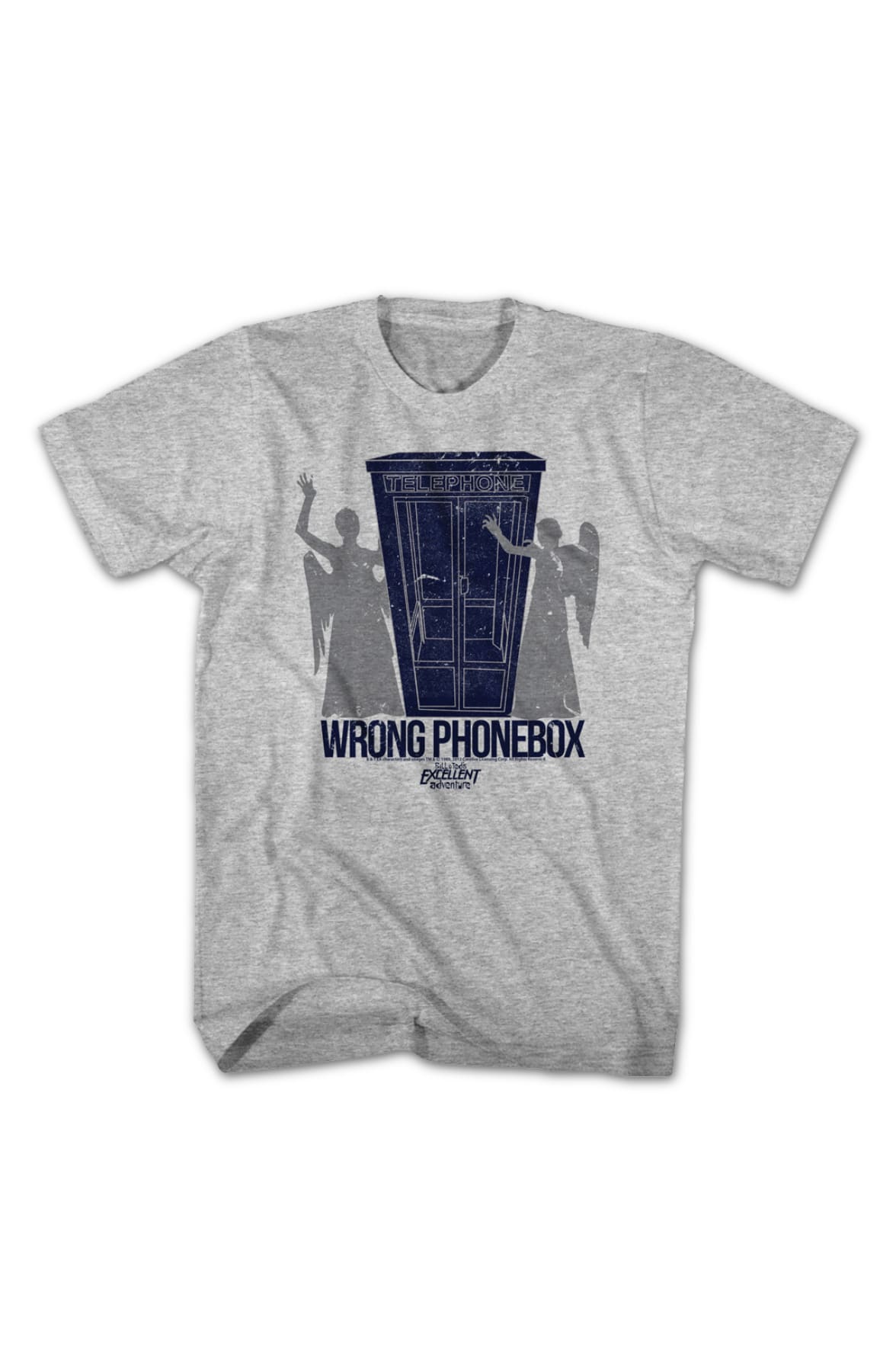 Wrong Phonebox Bill & Ted's Excellent Adventure T-Shirt Wrong Phonebox Bill & Ted's Excellent Adventure T-Shirt