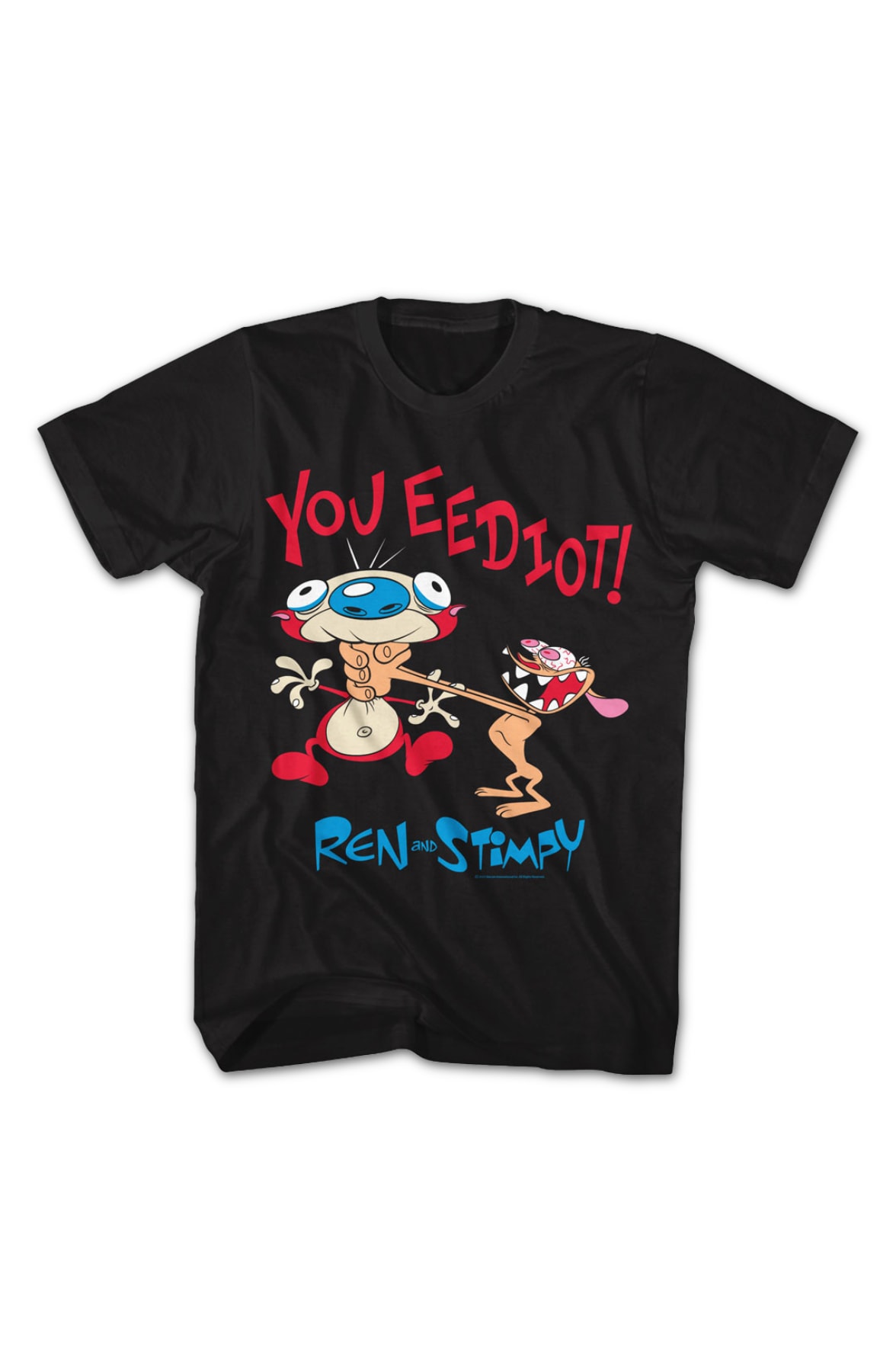 You Eediot Ren And Stimpy T-Shirt