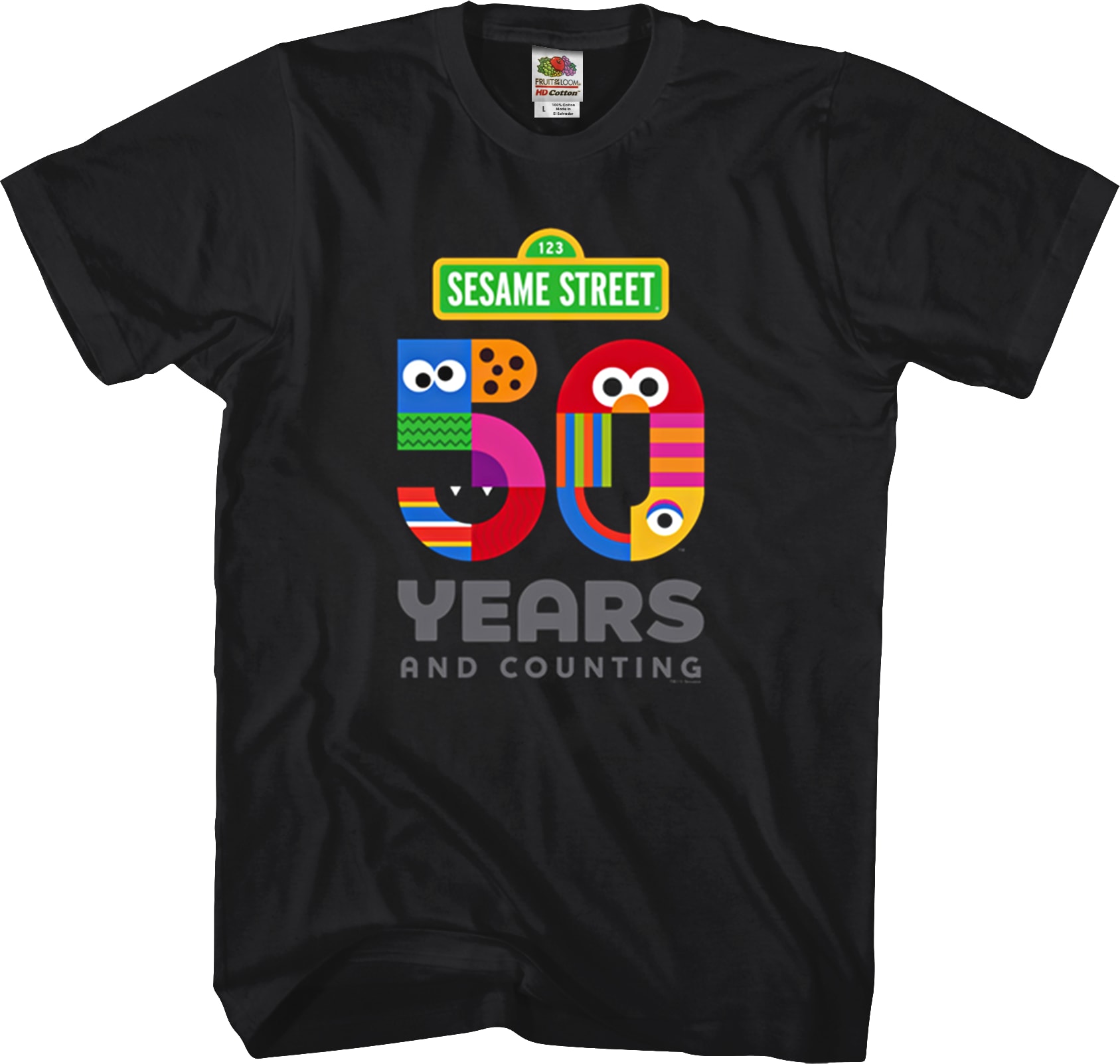 50 Years and Counting Sesame Street T-Shirt