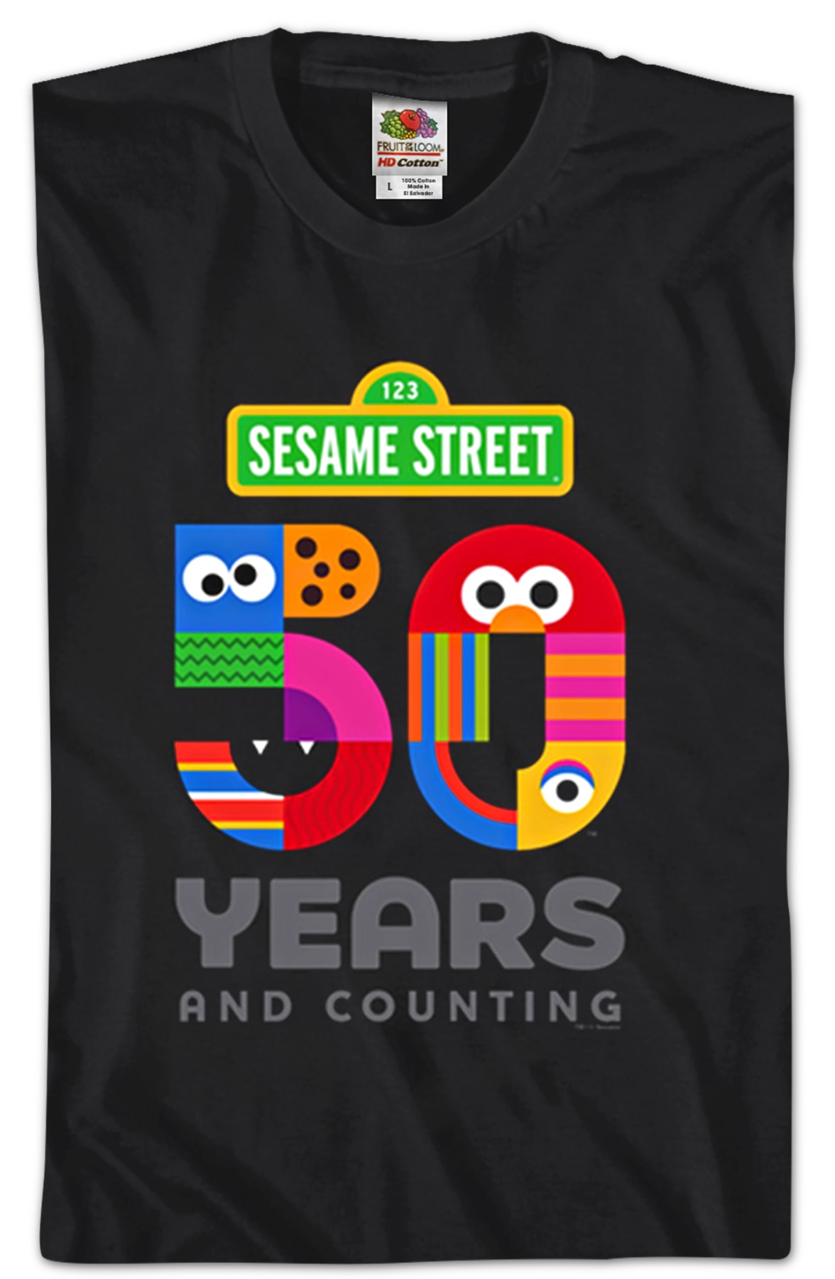 50 Years and Counting Sesame Street T-Shirt
