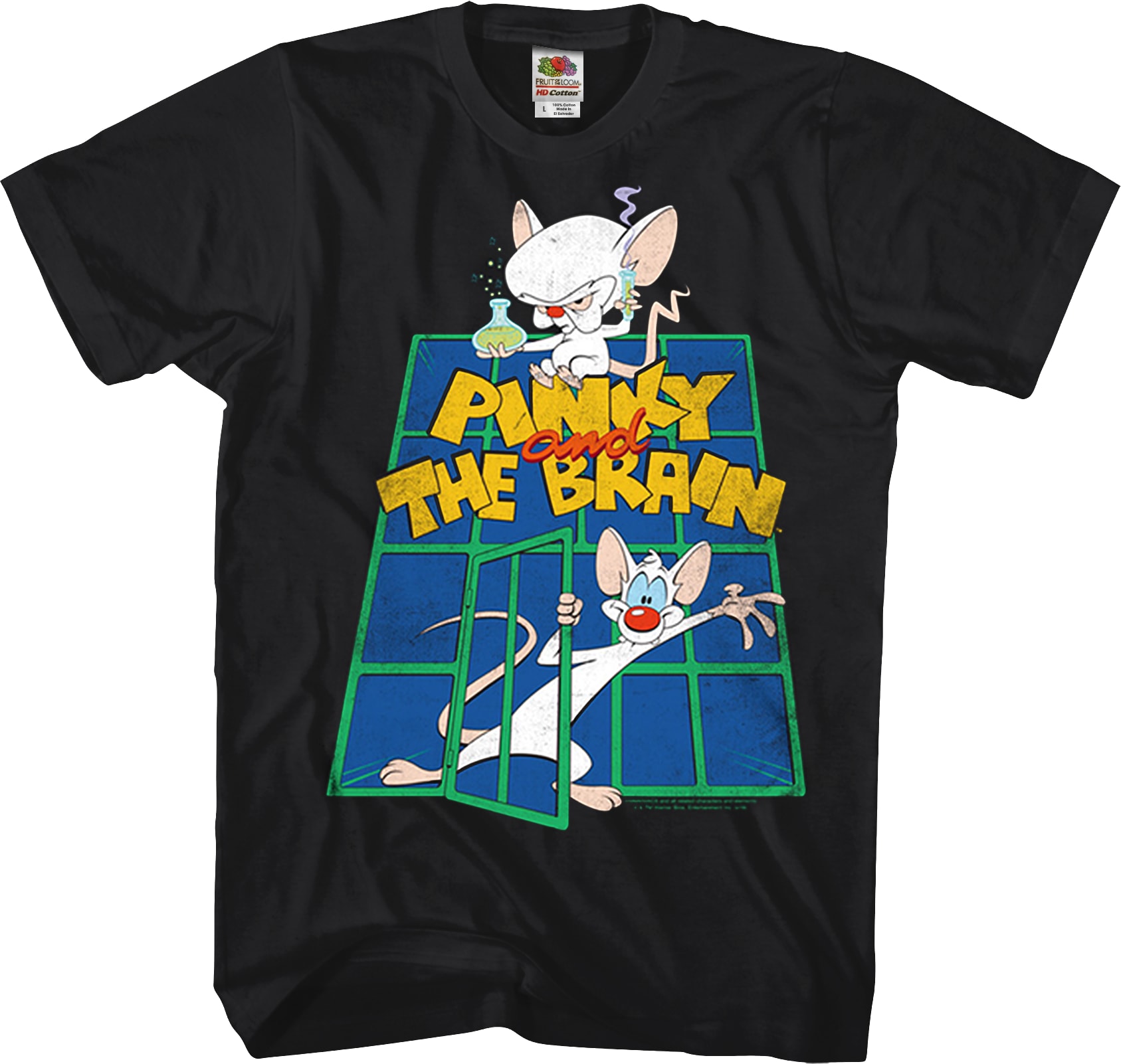 Pinky And The Brain Out Of The Cage Animaniacs T-Shirt