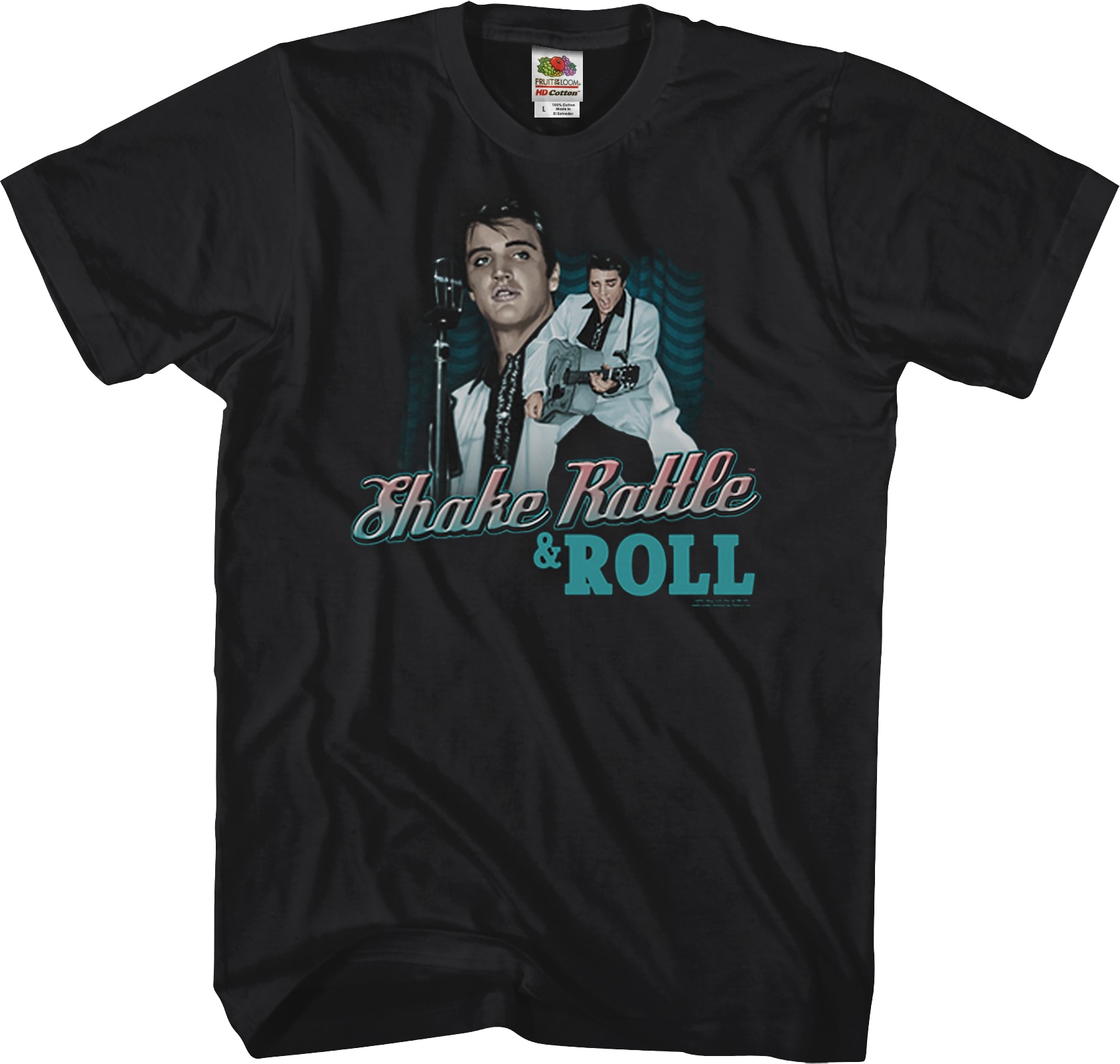 Shake Rattle and Roll Elvis Presley T-Shirt
