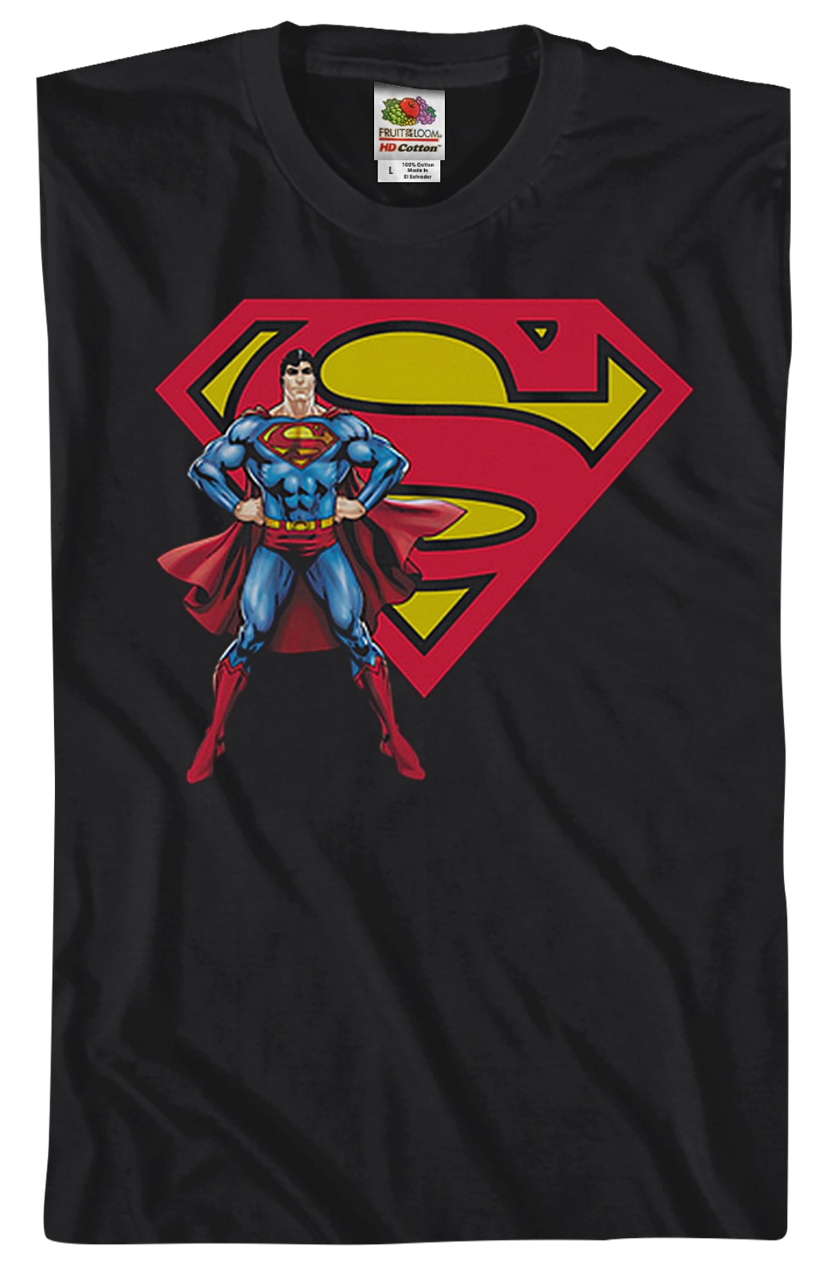 Superman With Logo DC Comics T-Shirt Superman With Logo DC Comics T-Shirt