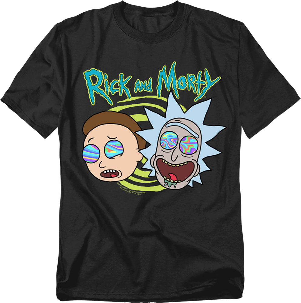 Psychedelic Rick And Morty T-Shirt
