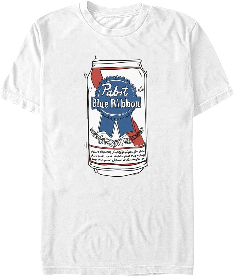 Beer Can Pabst Blue Ribbon T-Shirt
