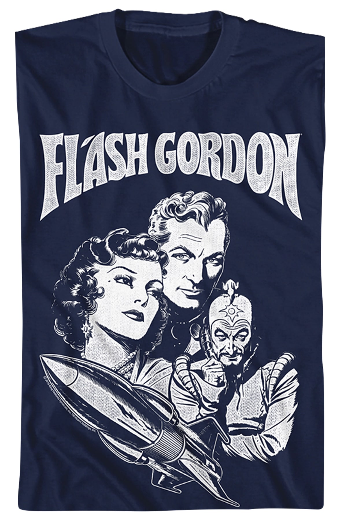 Characters Rocket Flash Gordon T-Shirt Characters Rocket Flash Gordon T-Shirt