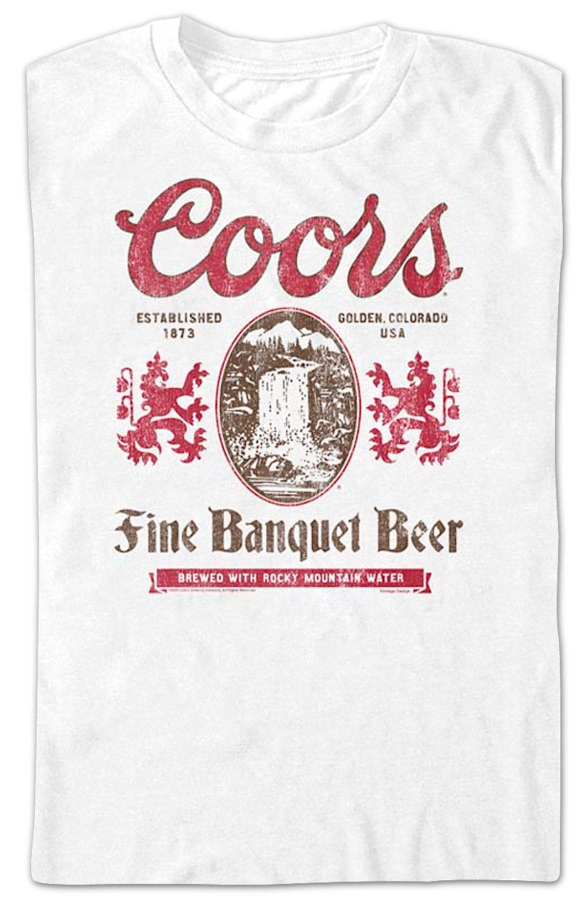 Fine Banquet Beer Coors T-Shirt Fine Banquet Beer Coors T-Shirt